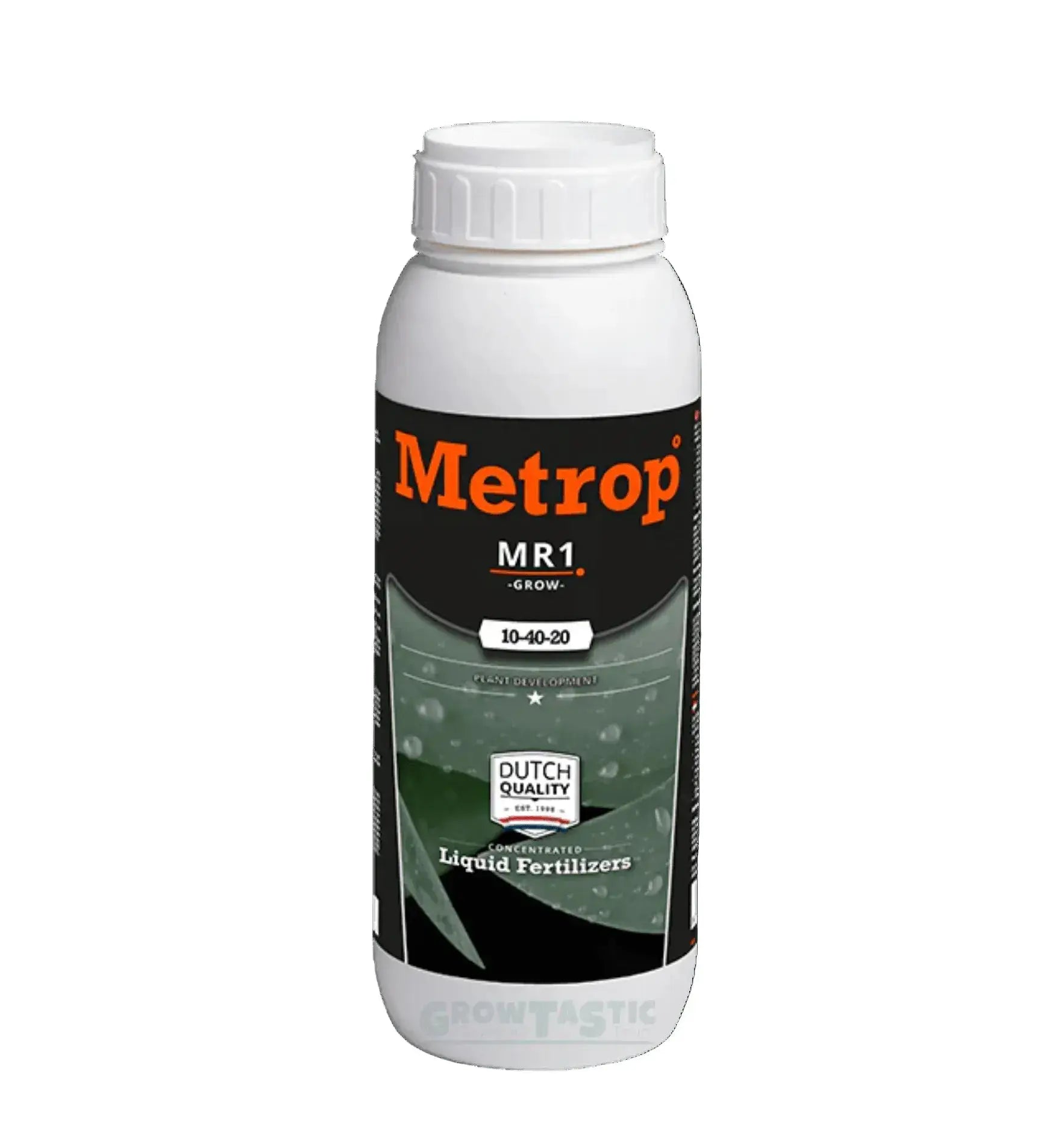 Metrop MR 1 Düngerflasche, 250 ml, grüner Deckel, ideal für Pflanzenpflege, hochwertiges Produkt von Metrop