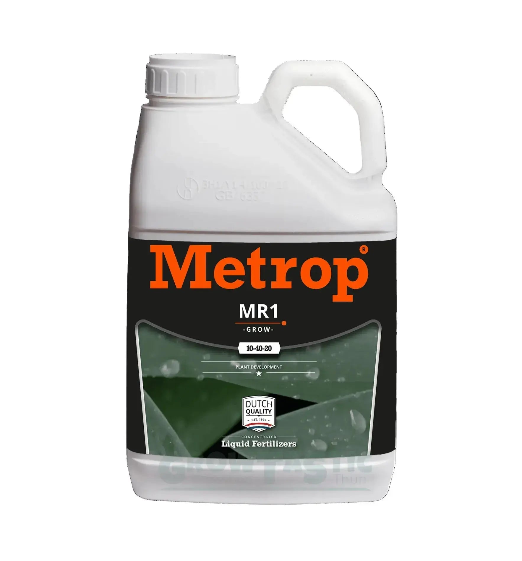 Metrop MR 1 Düngerflasche, 250 ml, grüne Verpackung, ideal für Pflanzenpflege, von Metrop