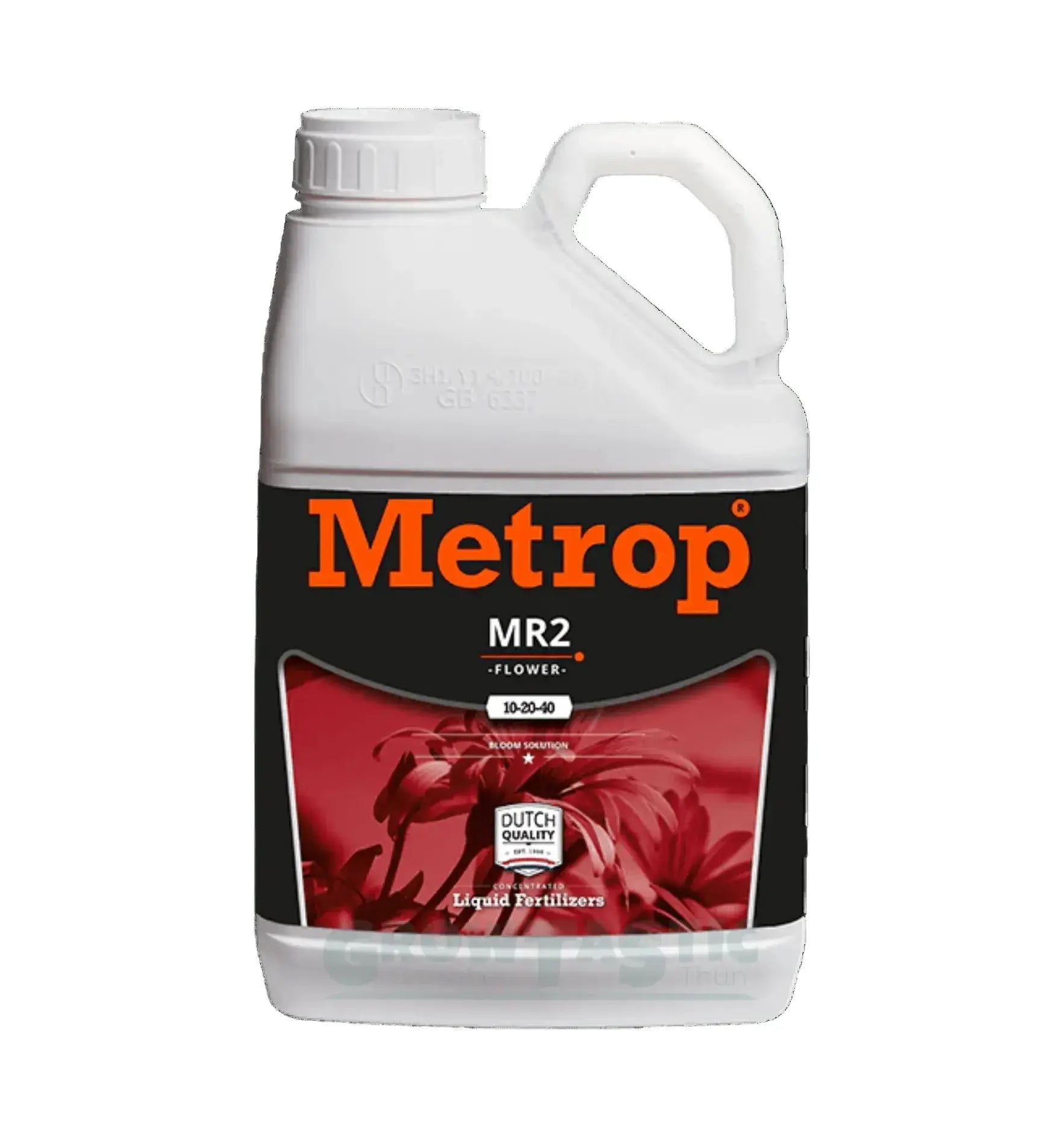Metrop MR 2 Dünger in 250 ml Flasche, ideal für Pflanzenpflege, mit klarer Beschriftung auf der Flasche sichtbar