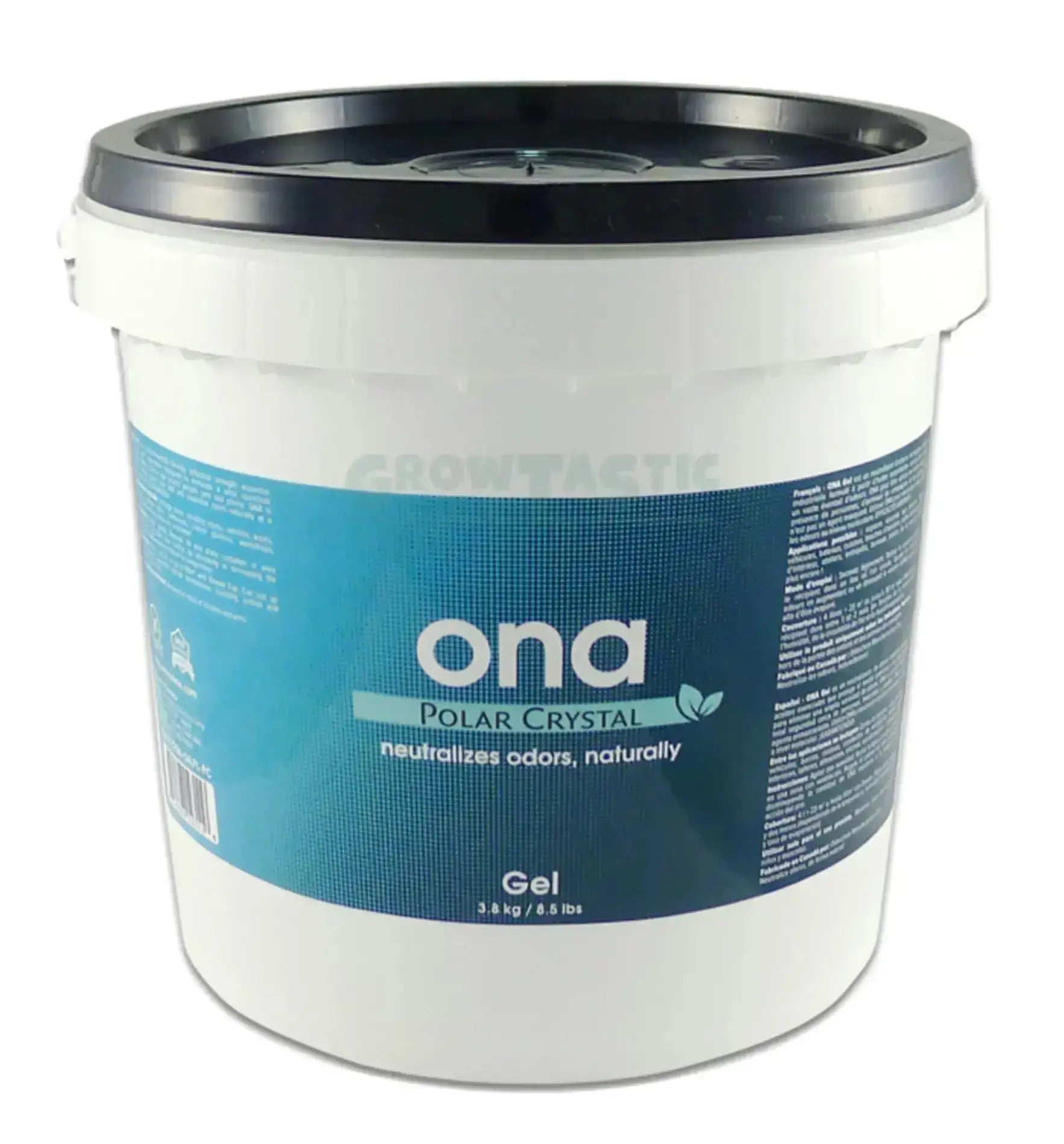 Ona Polar Crystal Geruchsneutralisation Block, geruchsneutralisierende Kristalle in weißem Block für frische Luft