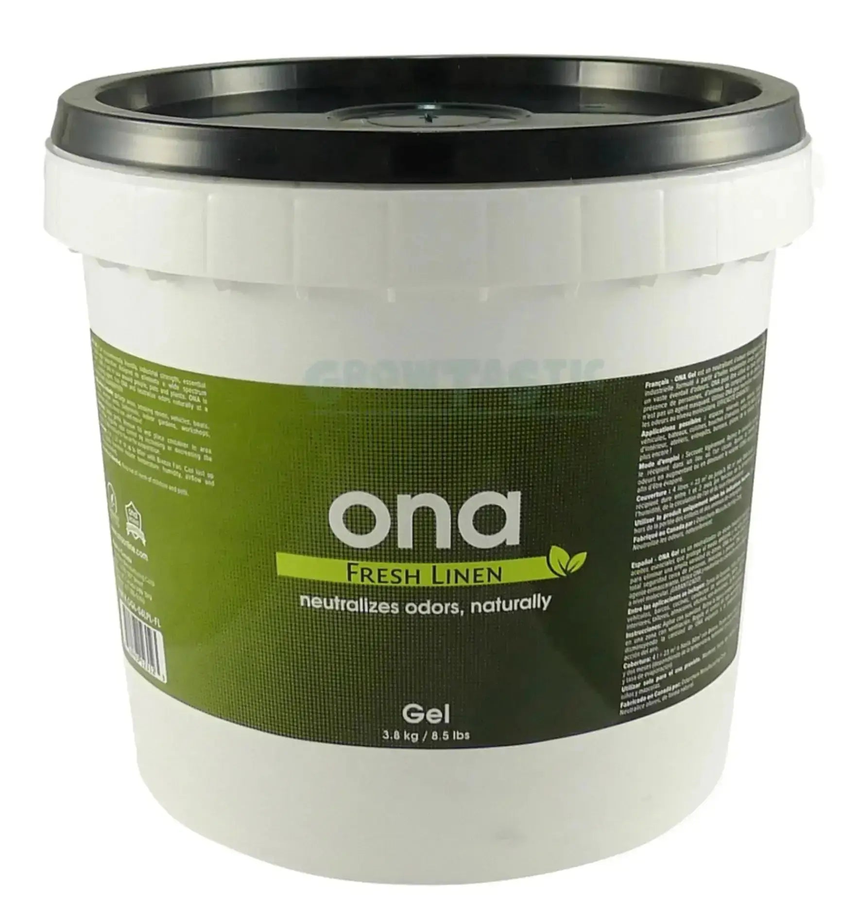 Ona Fresh Linen Geruchsneutralisation Card Spray, 12 ml, natürliche Raumbeduftung und Geruchsentfernung in kleiner Flasche
