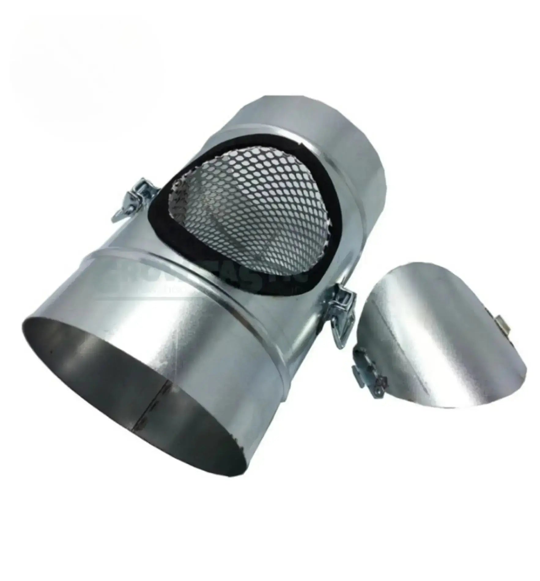 Ona Block Odour Control Duct Lüftungsrohr, 100 mm, flexible Kanäle für Luft- und Geruchskontrolle, Ona Marke