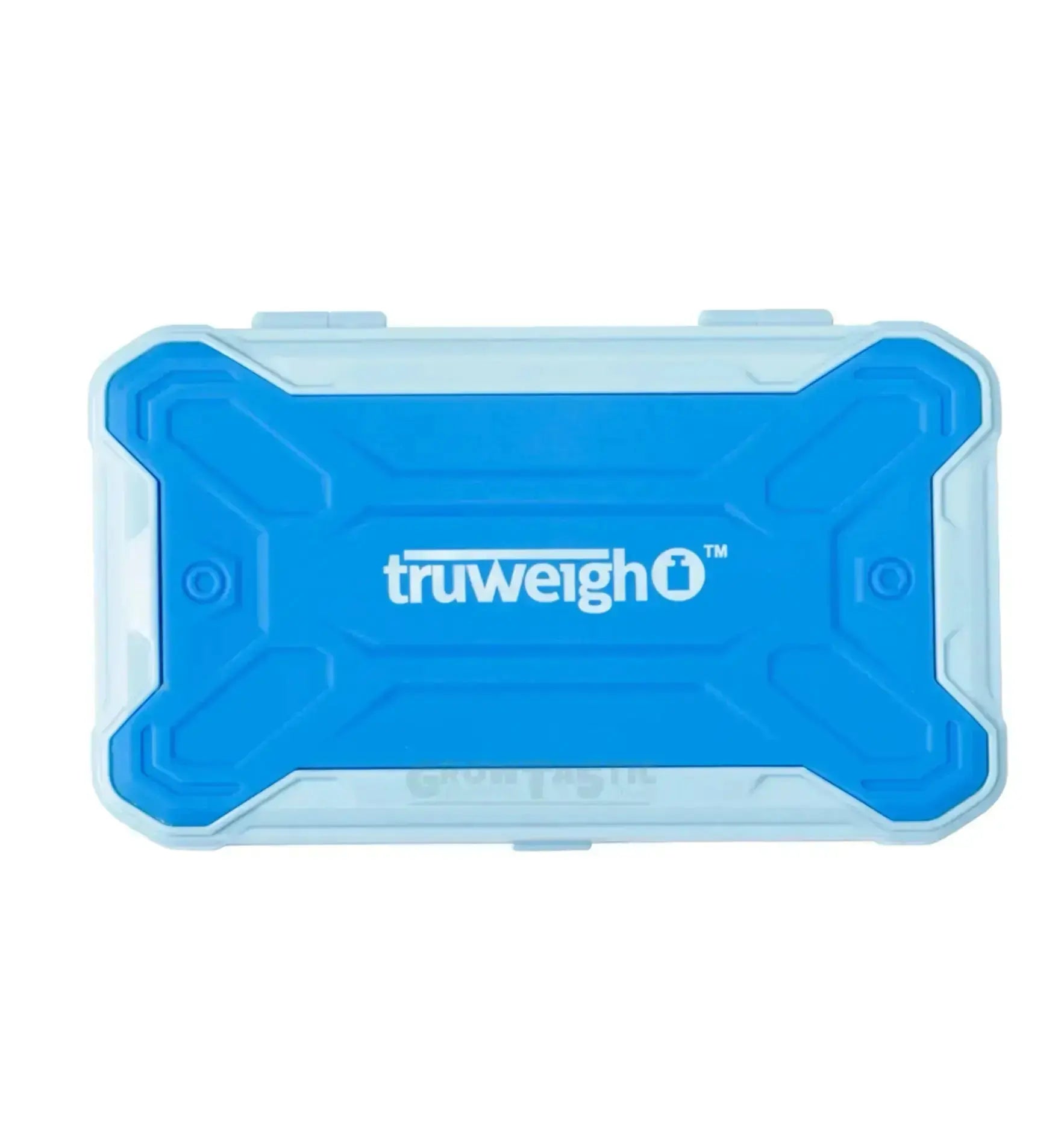 OnBalance Predator Taschenwaage mit 100 g Kapazität und 0,01 g Genauigkeit, blaue Digitalwaage für präzises Wiegen.