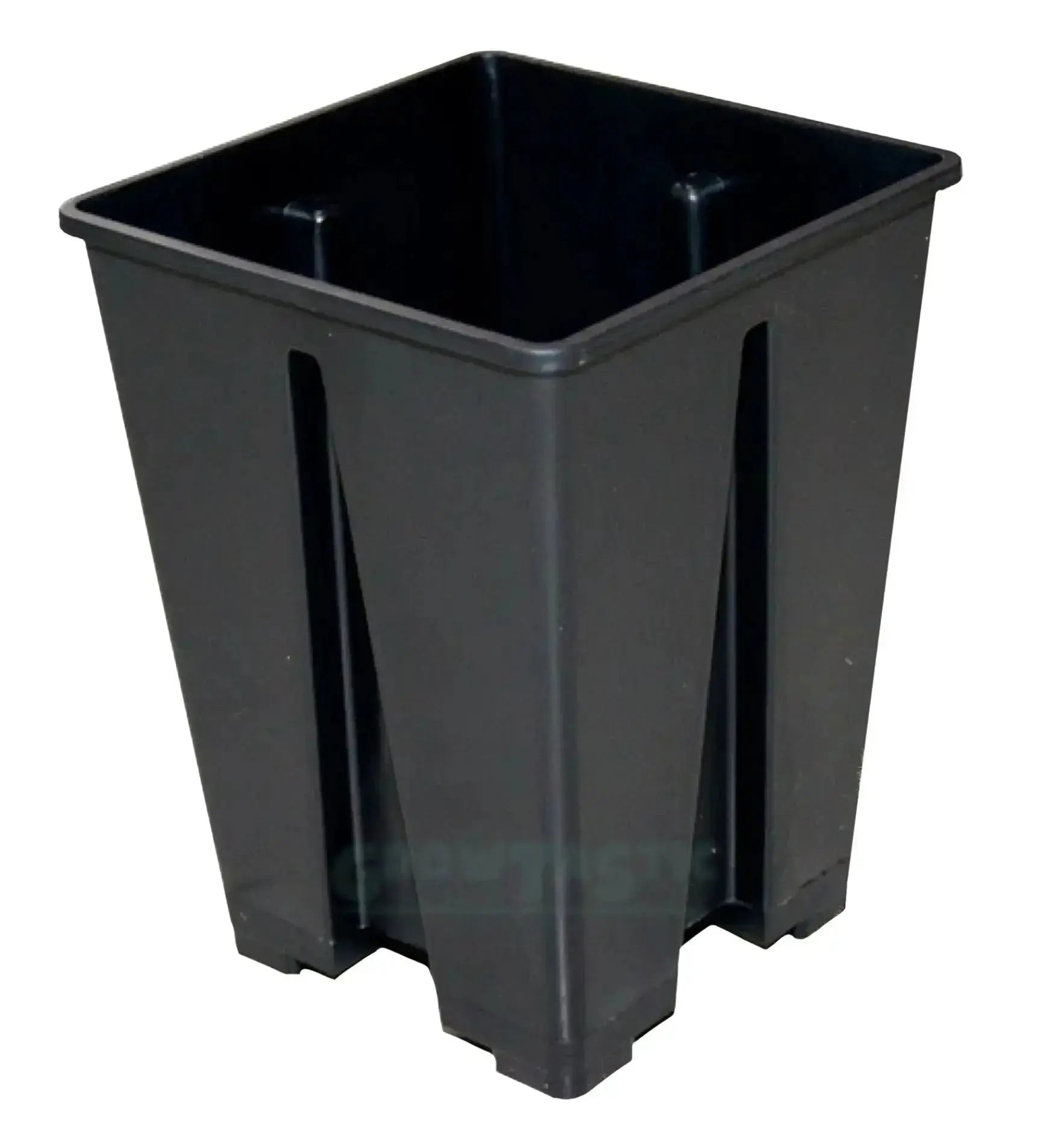 Vierkant Topf mit Wurzelsteg