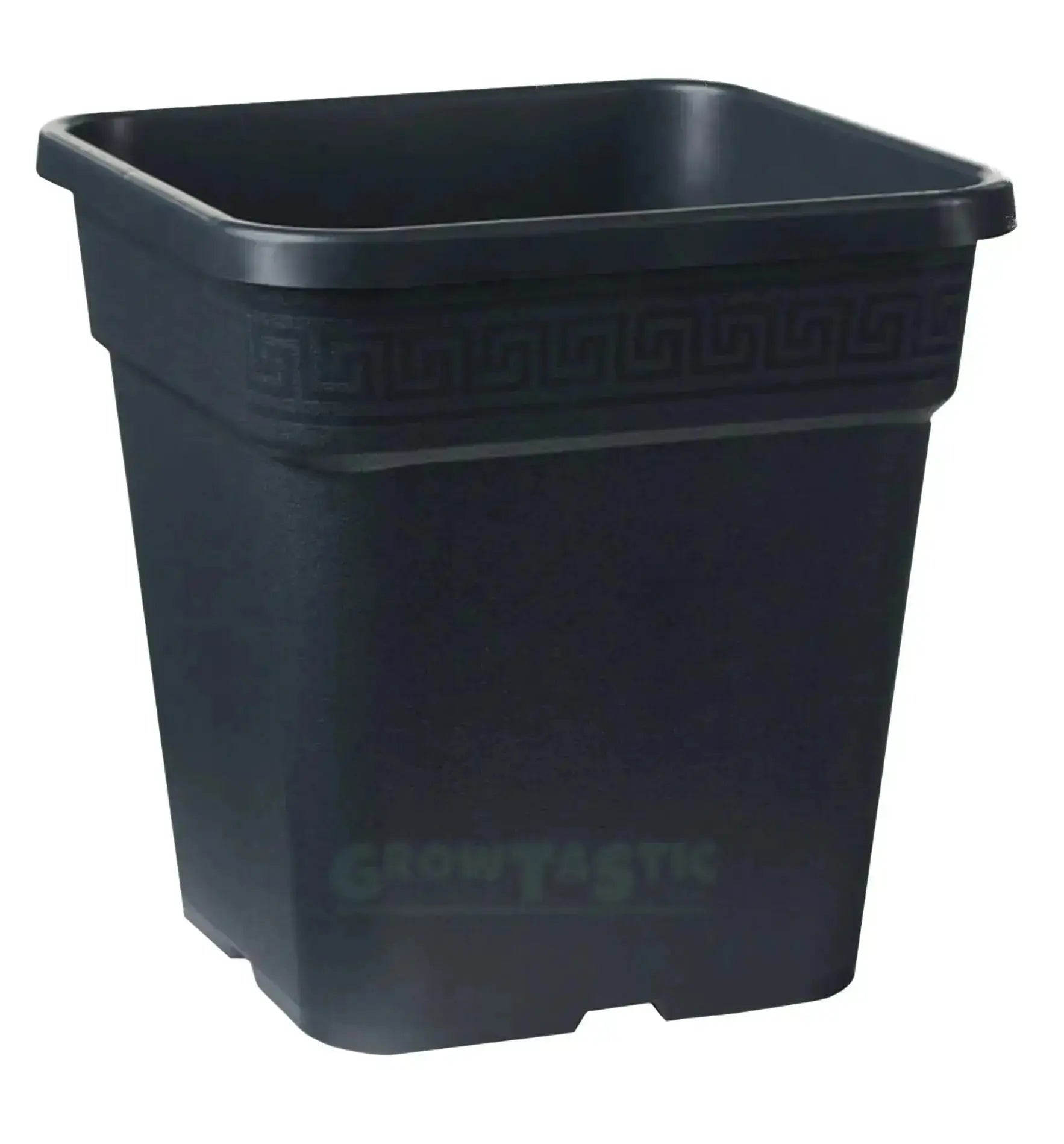 Vierkant Topf Vega mit Rand & Ornament