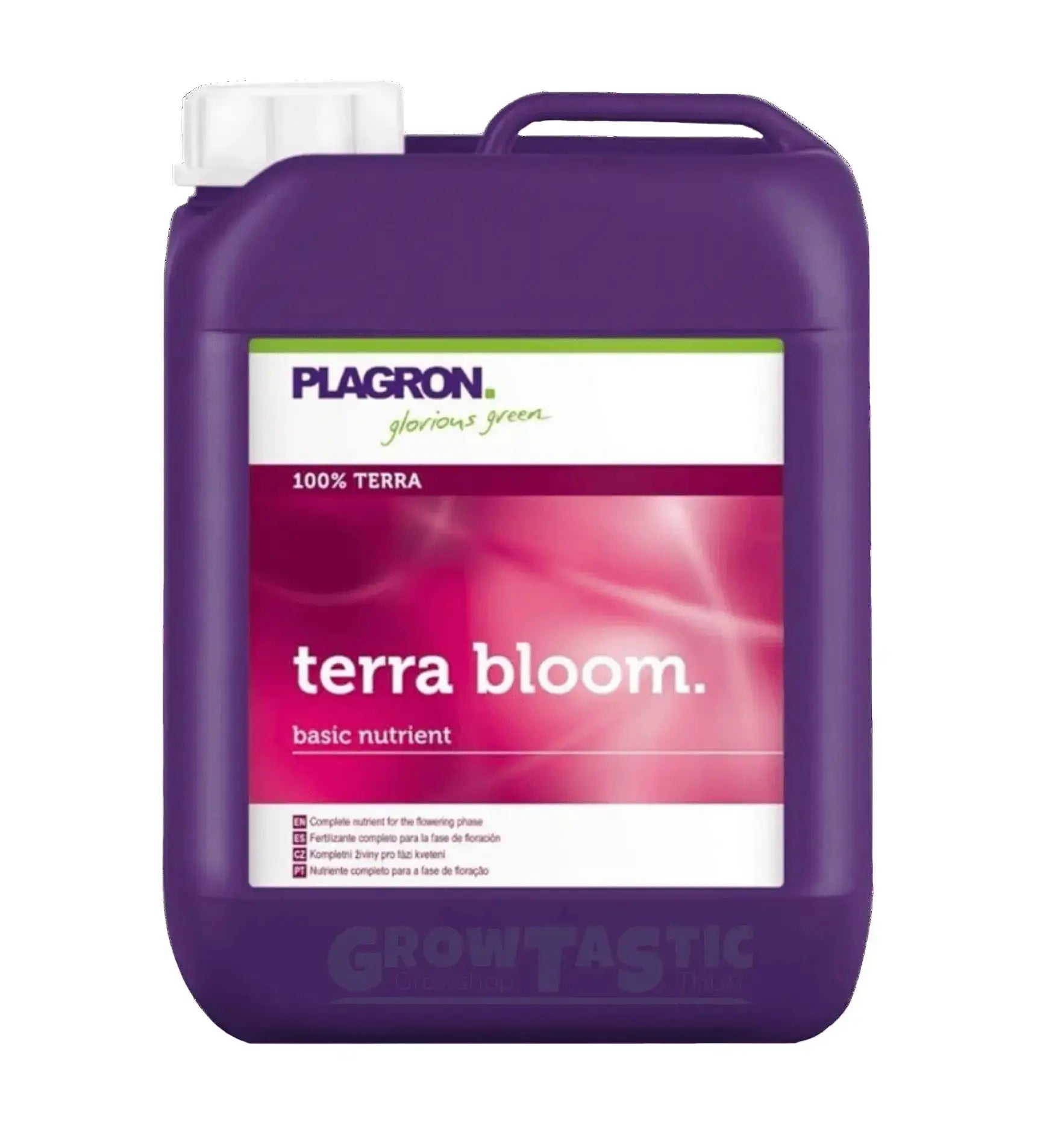 Plagron Terra Bloom Dünger in 1-Liter-Flasche, ideal für blühende Pflanzen, mit natürlicher Nährstoffzusammensetzung