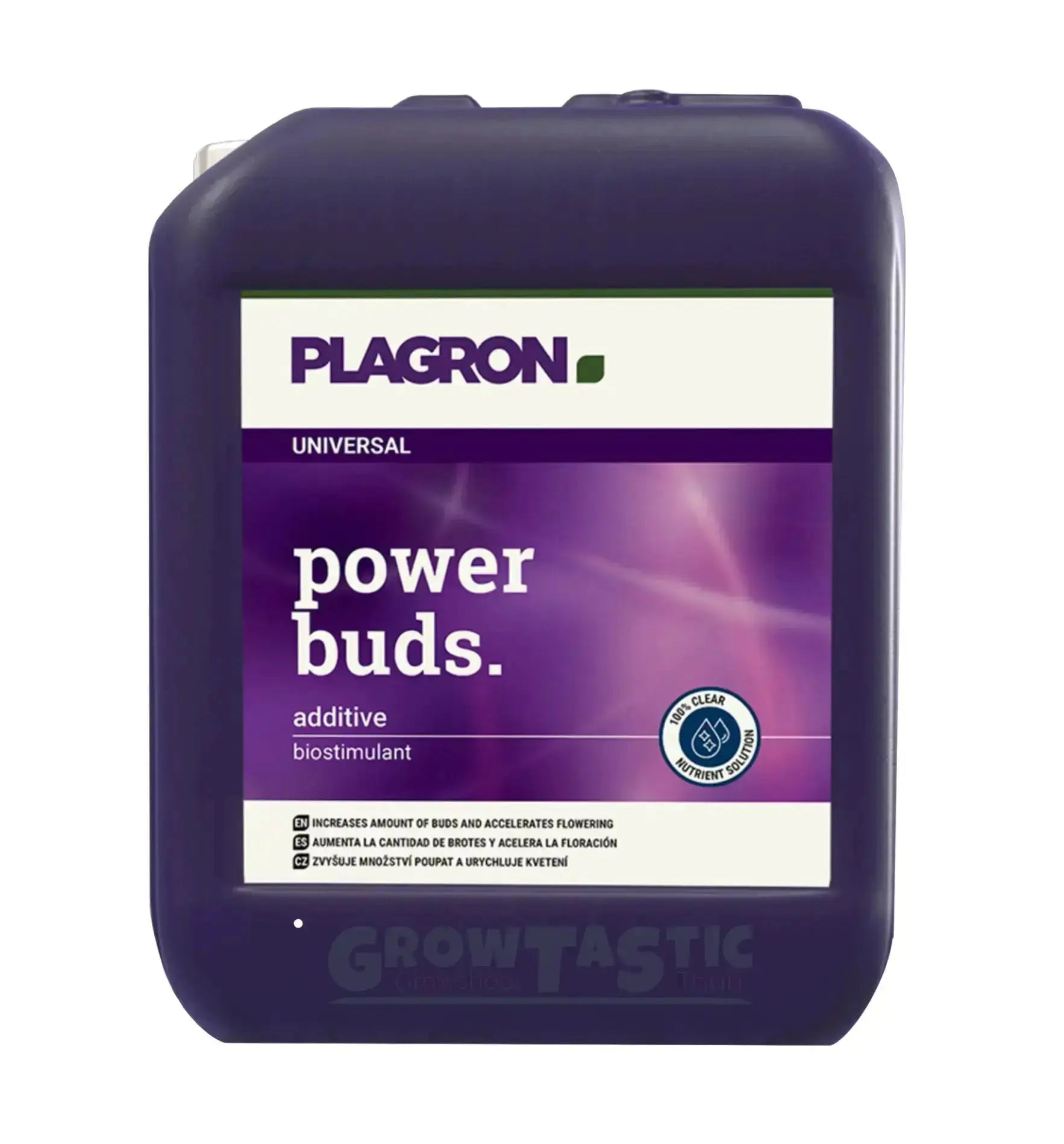 Plagron Power Buds Dünger in 500 ml Flasche, natürliche Nährstofflösung für kräftiges Pflanzenwachstum und Blütenbildung