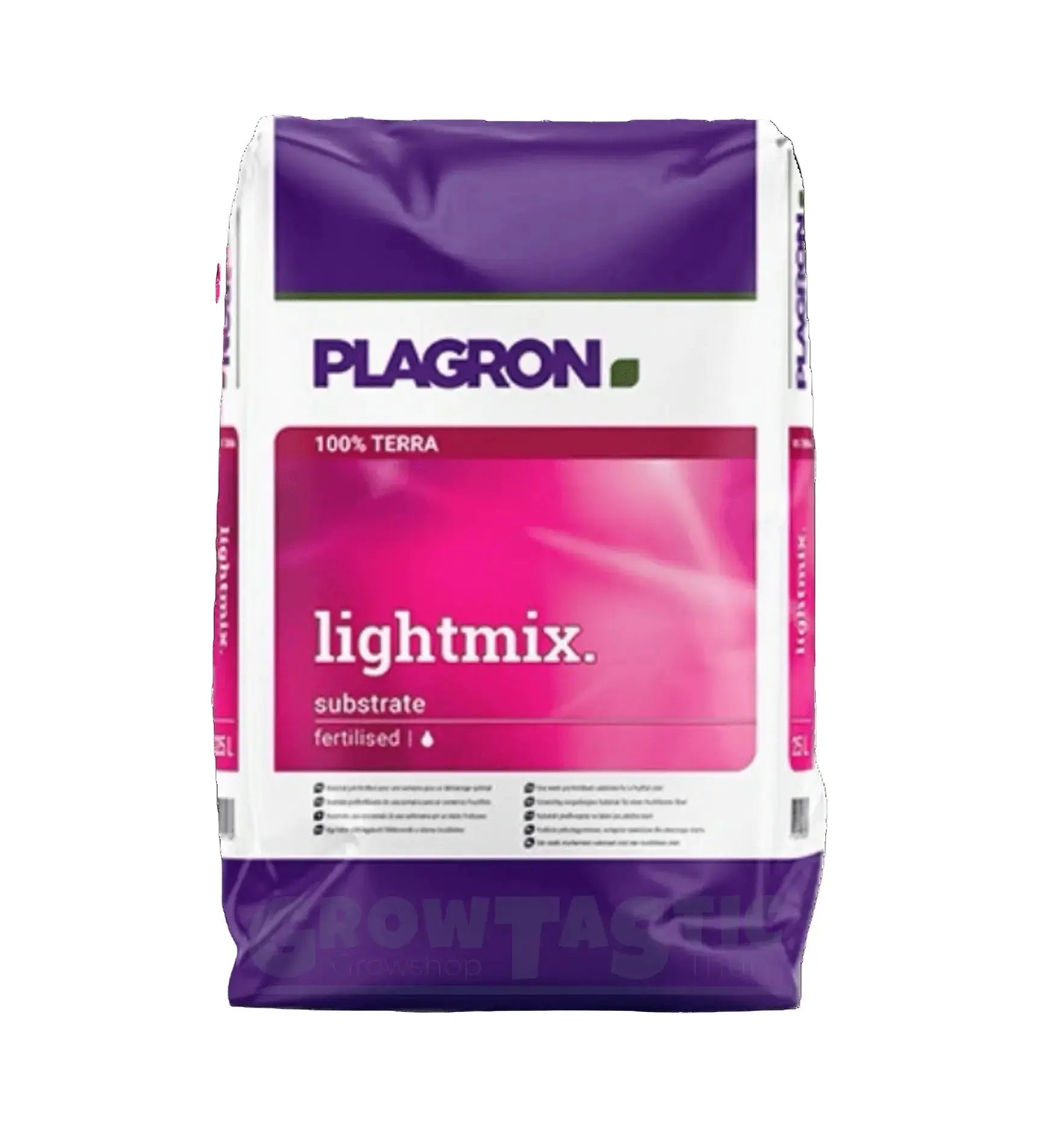 Plagron LightMix Substrat mit 50 Litern und Perlit, ideal für gesunde Pflanzenwachstum, von Plagron.