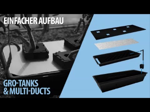 Load video: Nutriculture Gro-Tank Basic Kit NFT Video