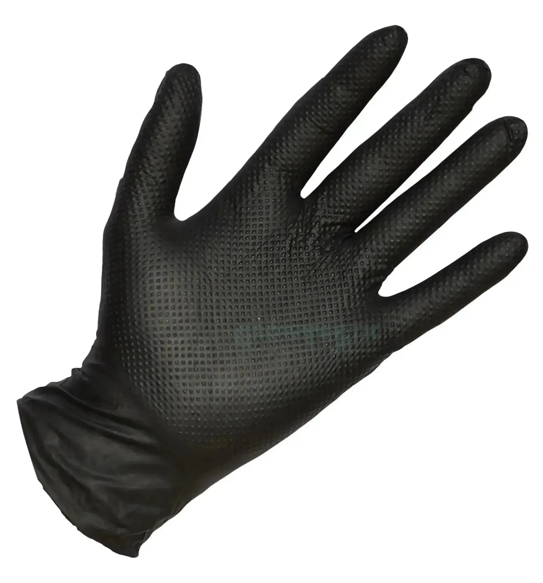 Qnubu Professional Diamond Nitril Handschuhe, blaue medizinische Handschuhe aus Nitril, glatt und elastisch.