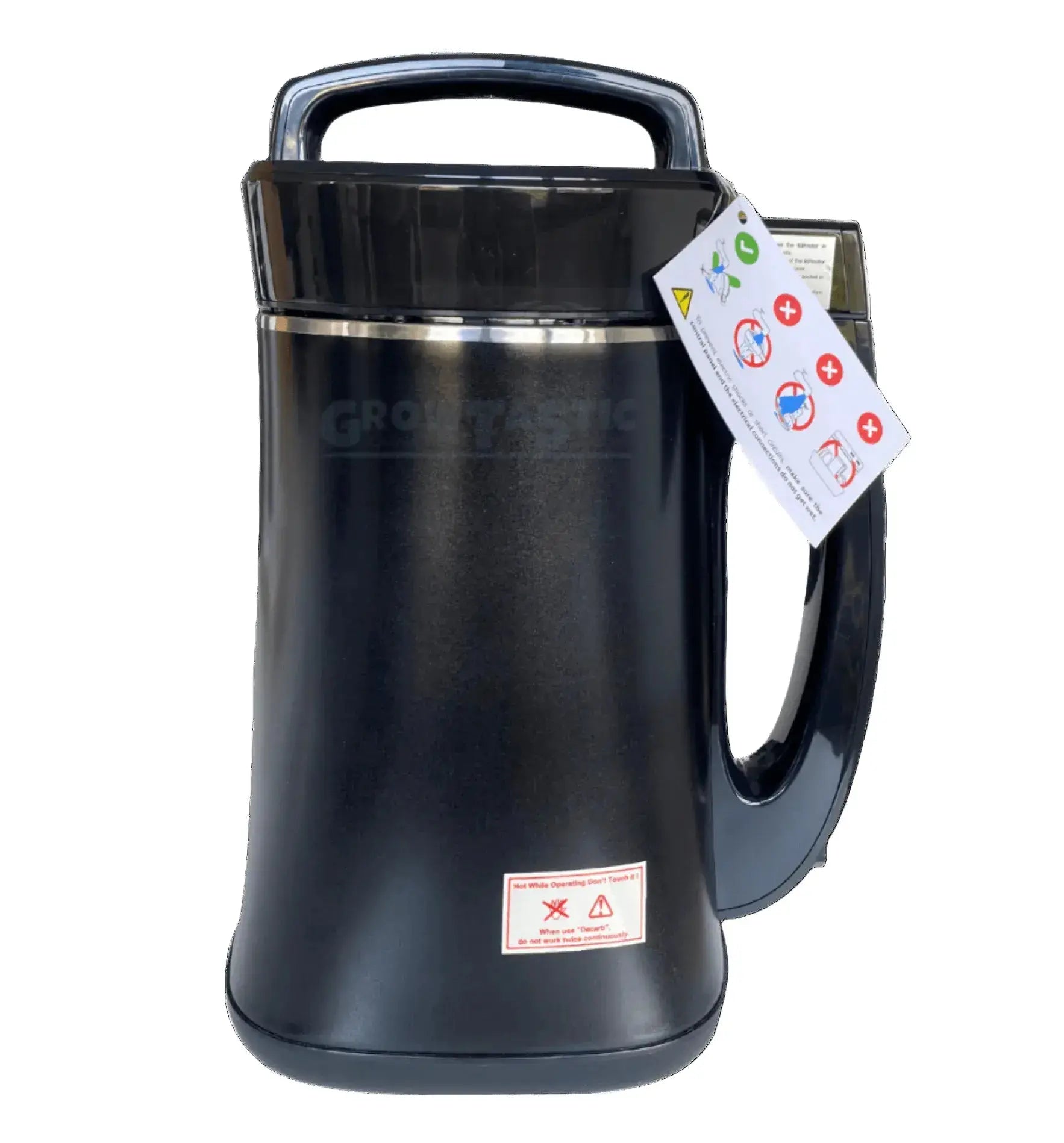 Qnubu Kräuterkocher mit Decarboxylator, Infuser und Mixer für die Zubereitung von Kräutern und natürlichen Extrakten.
