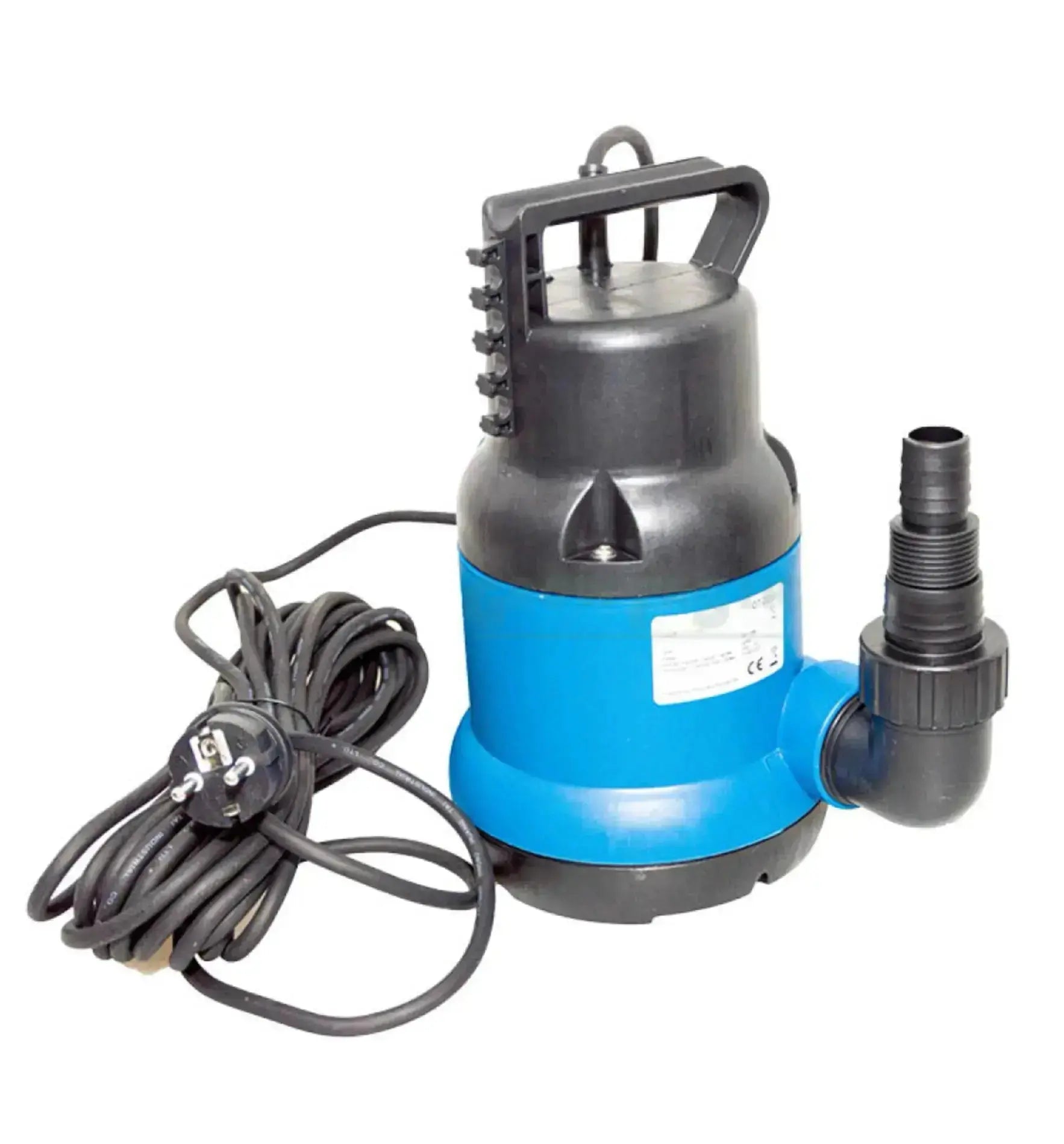RP Remmers Pompen Wasserpumpe RP Pro 2800, Tauchpumpe in Betrieb, langlebiges Gerät für Wasserförderung, sichtbare Pumpe in Einsatz
