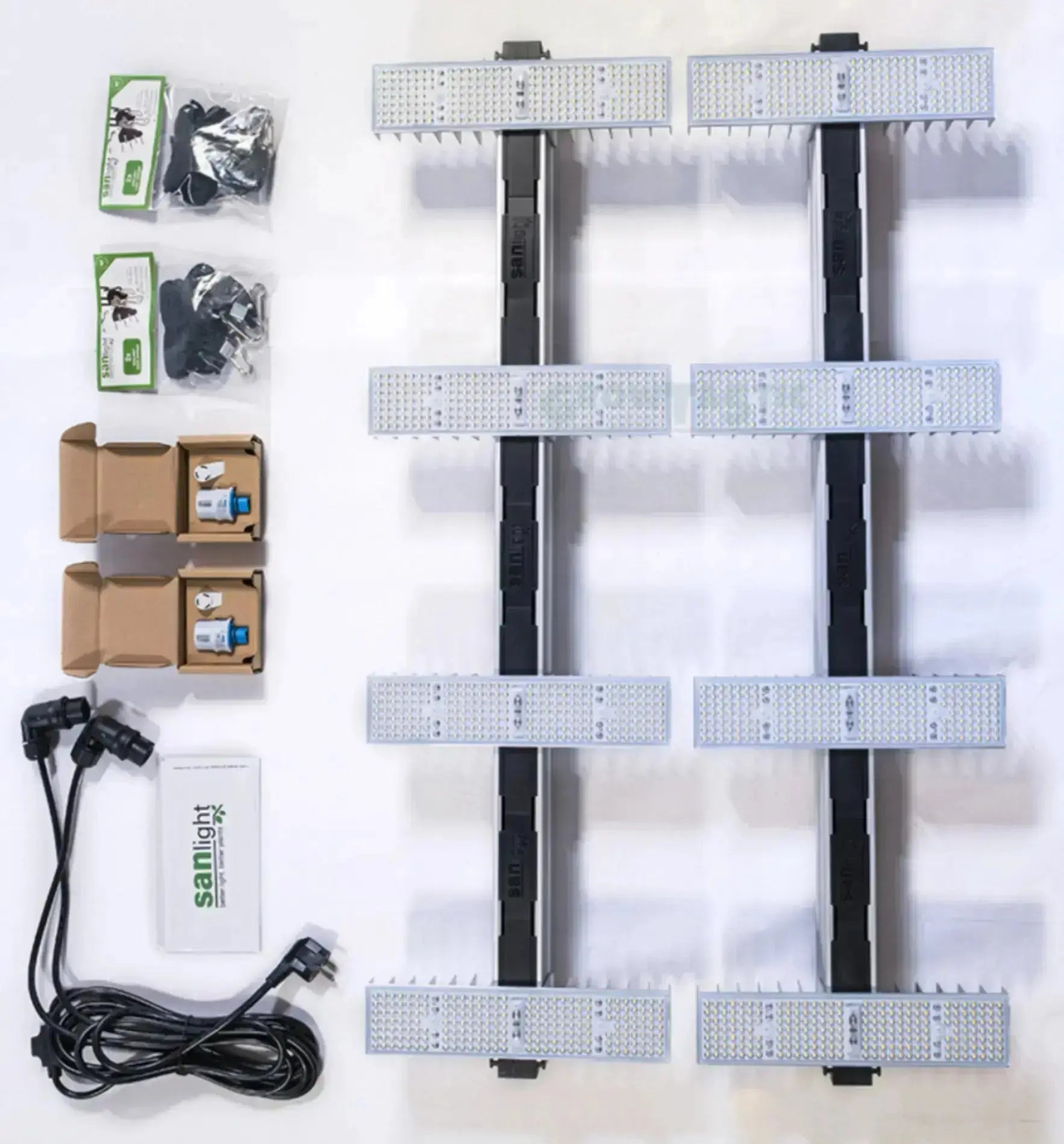 Sanlight EVO Set 4-120 1.5 LED Pflanzenleuchte für gesunde Pflanzen, kompakte und effiziente Pflanzenbeleuchtung von Sanlight
