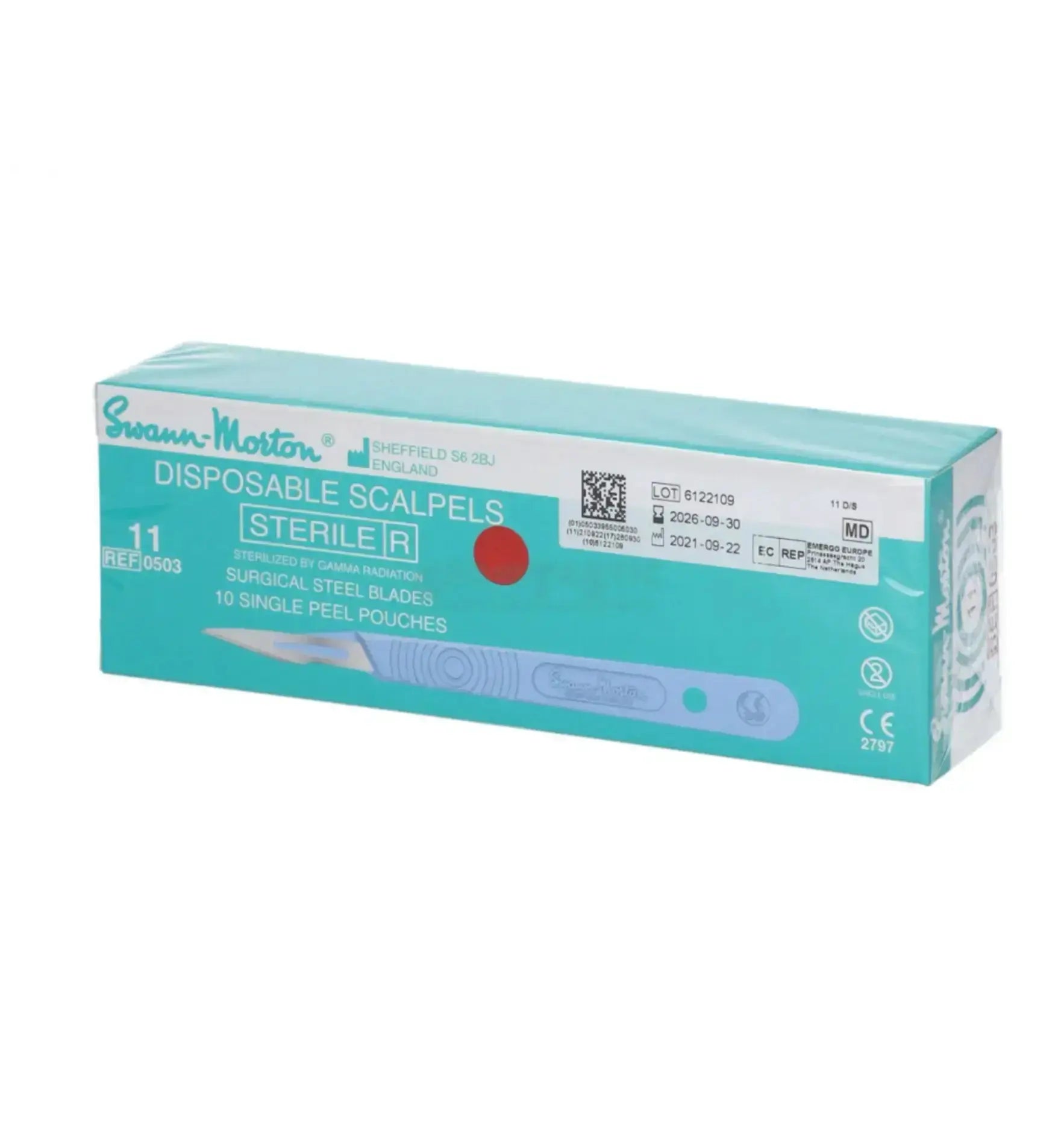 Swann Morton Disposable Scalpels Sterile Nr.11