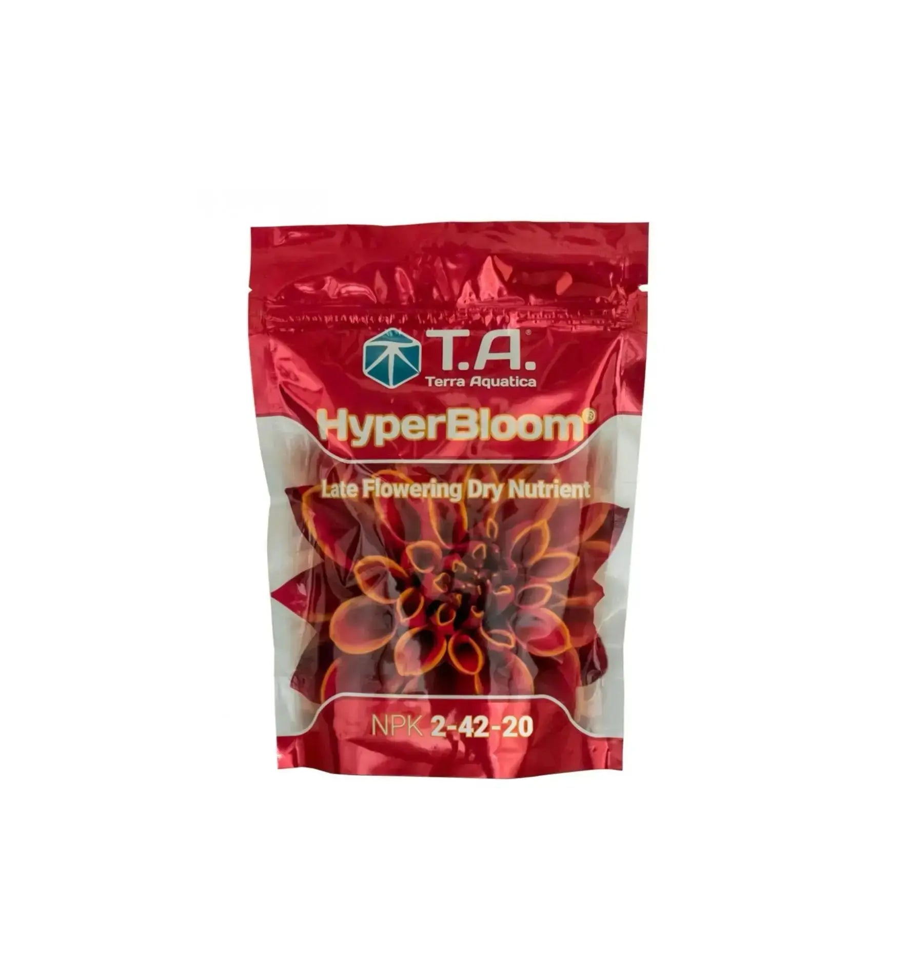 Terra Aquatica HyperBloom® Dünger in 100 g Packung, flüssiger Pflanzen-Dünger für optimales Wachstum und Blüte.