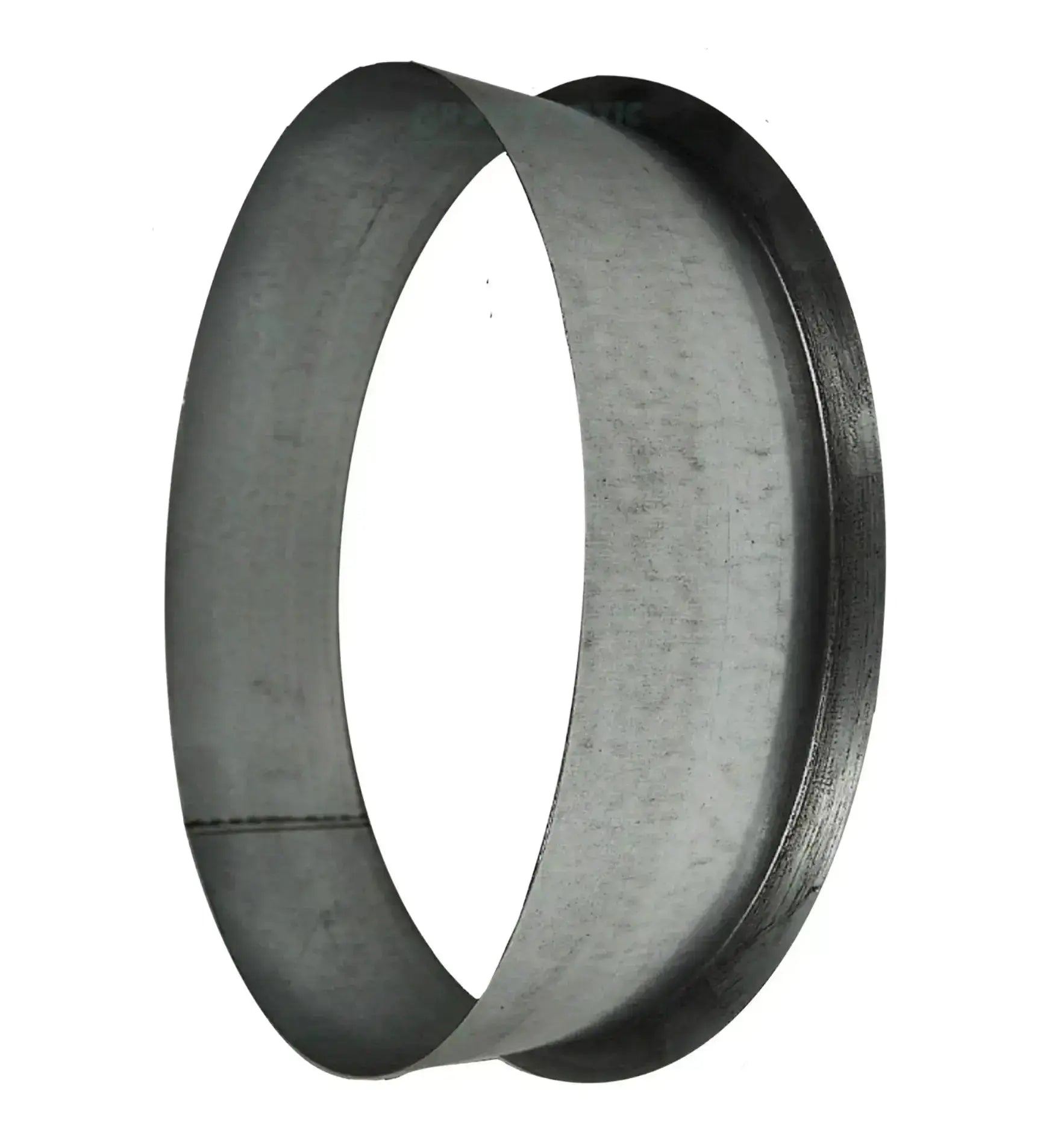 Metallischer Mauerflansch für Lüftungsrohr VBR, 100 mm, Edelstahl, zur sicheren Befestigung an Wand oder Mauer.