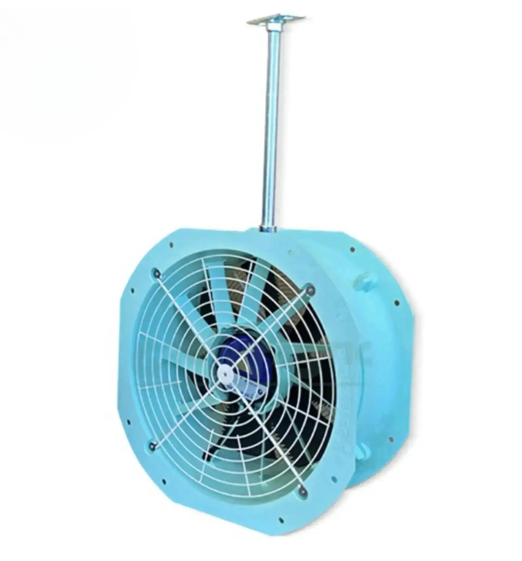 Ziehl-Abegg EC-Axial Lüfter für Luftzirkulation, 6500 m³/h, ULV RFU, langlebiges Ventilatoren-Modell in Betrieb