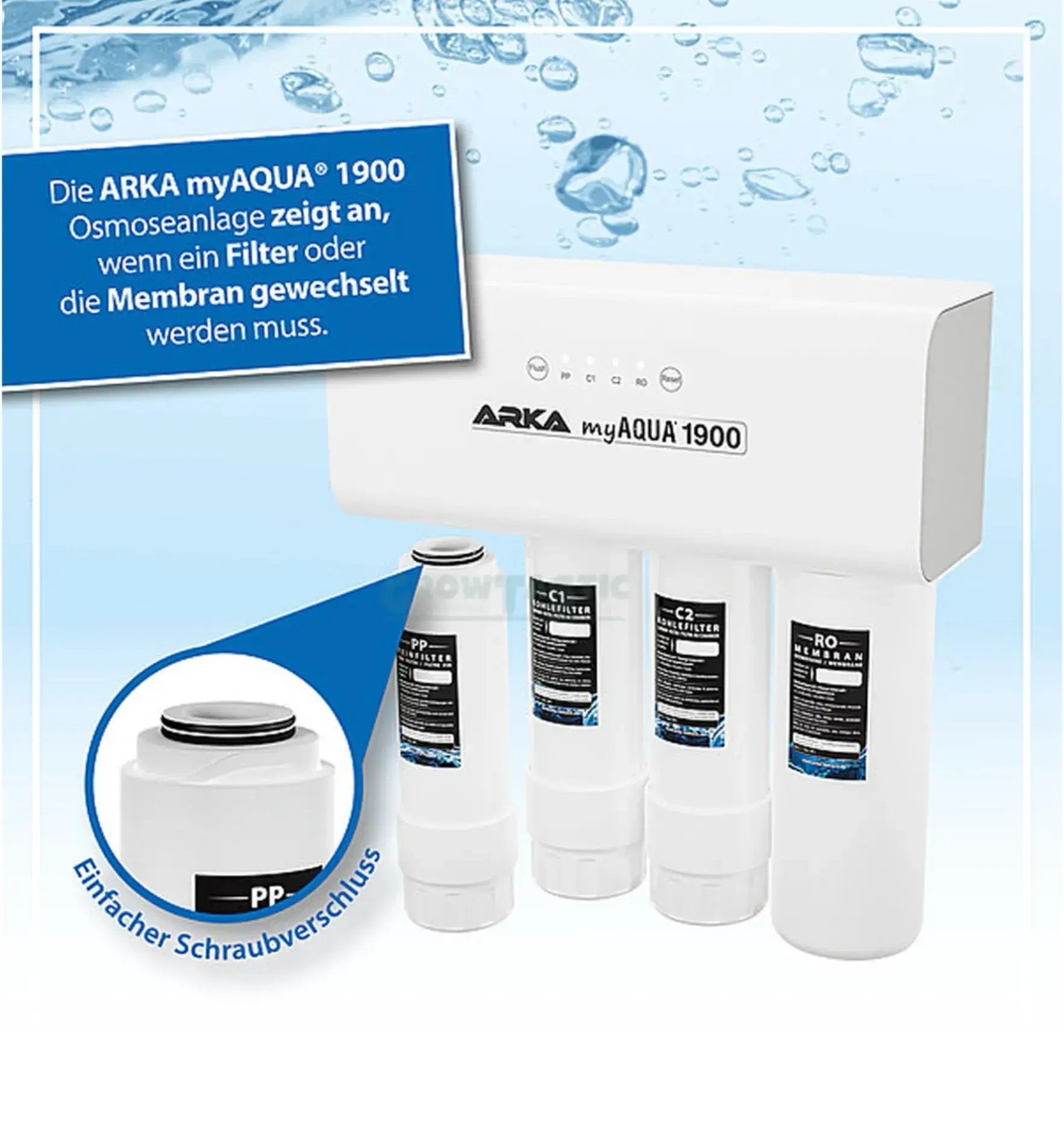 ARKA myAQUA® 1900 Umkehrosmoseanlage 7