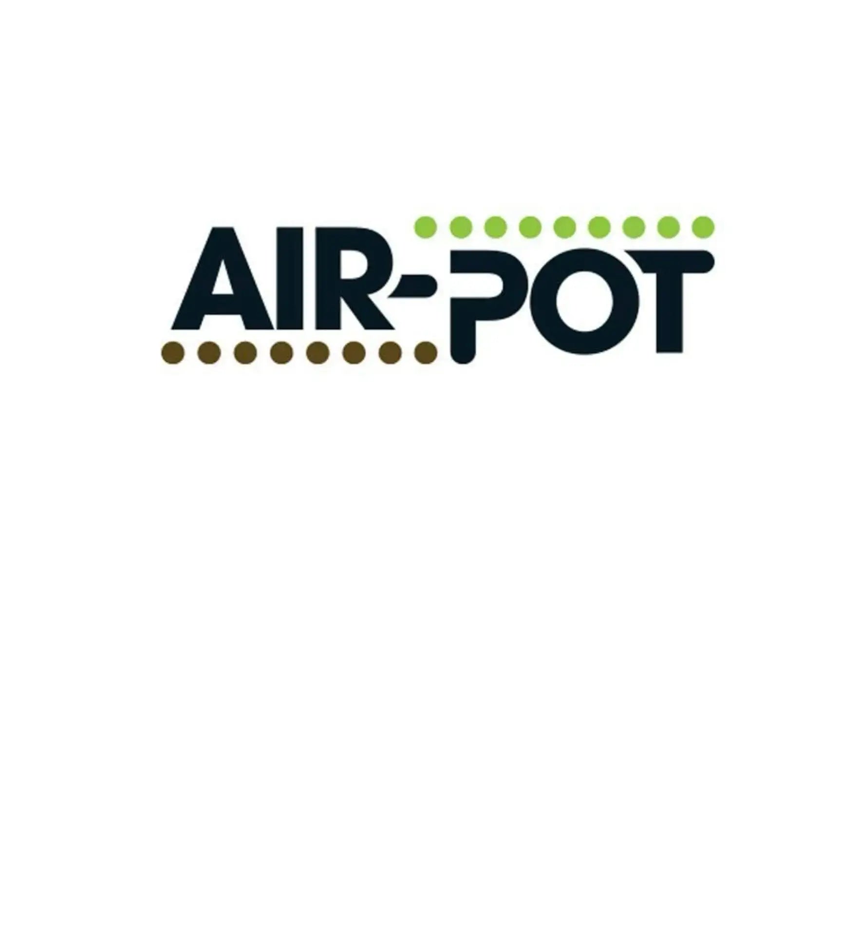 Logo von AIR-POT, einem Hersteller von speziellen Pflanzgefäßen für Gärtner.