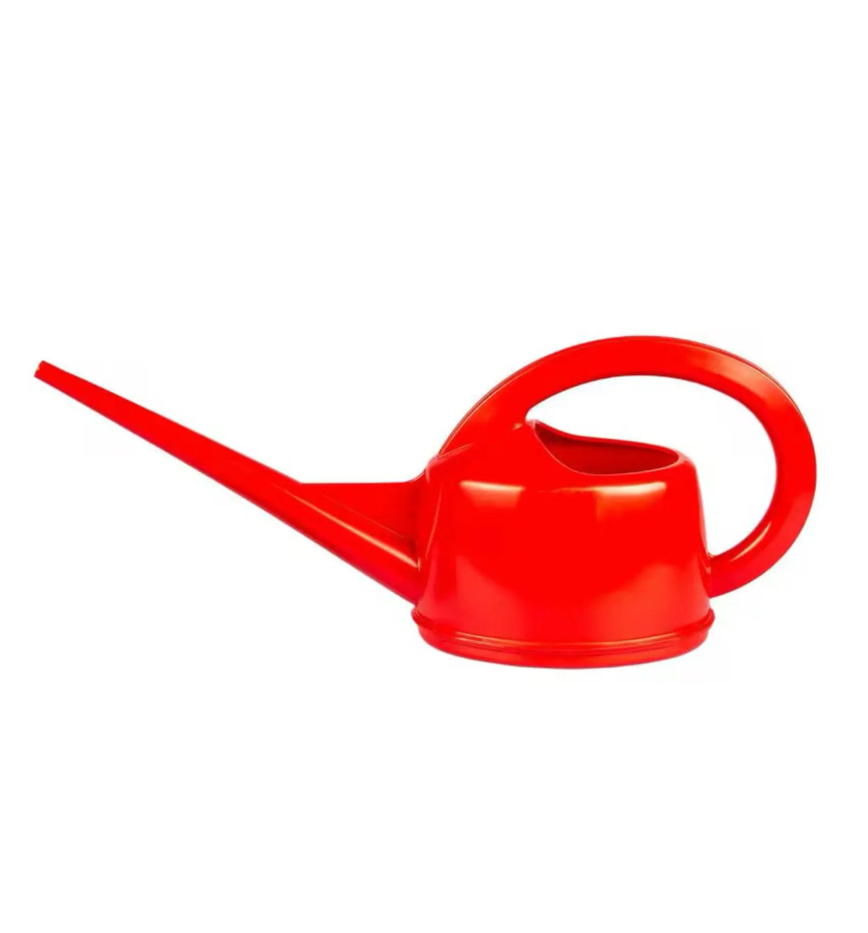 Stöckli Giesskanne aus Edelstahl, langlebig und robust, mit ergonomischem Griff für effizientes Gießen im Garten.
