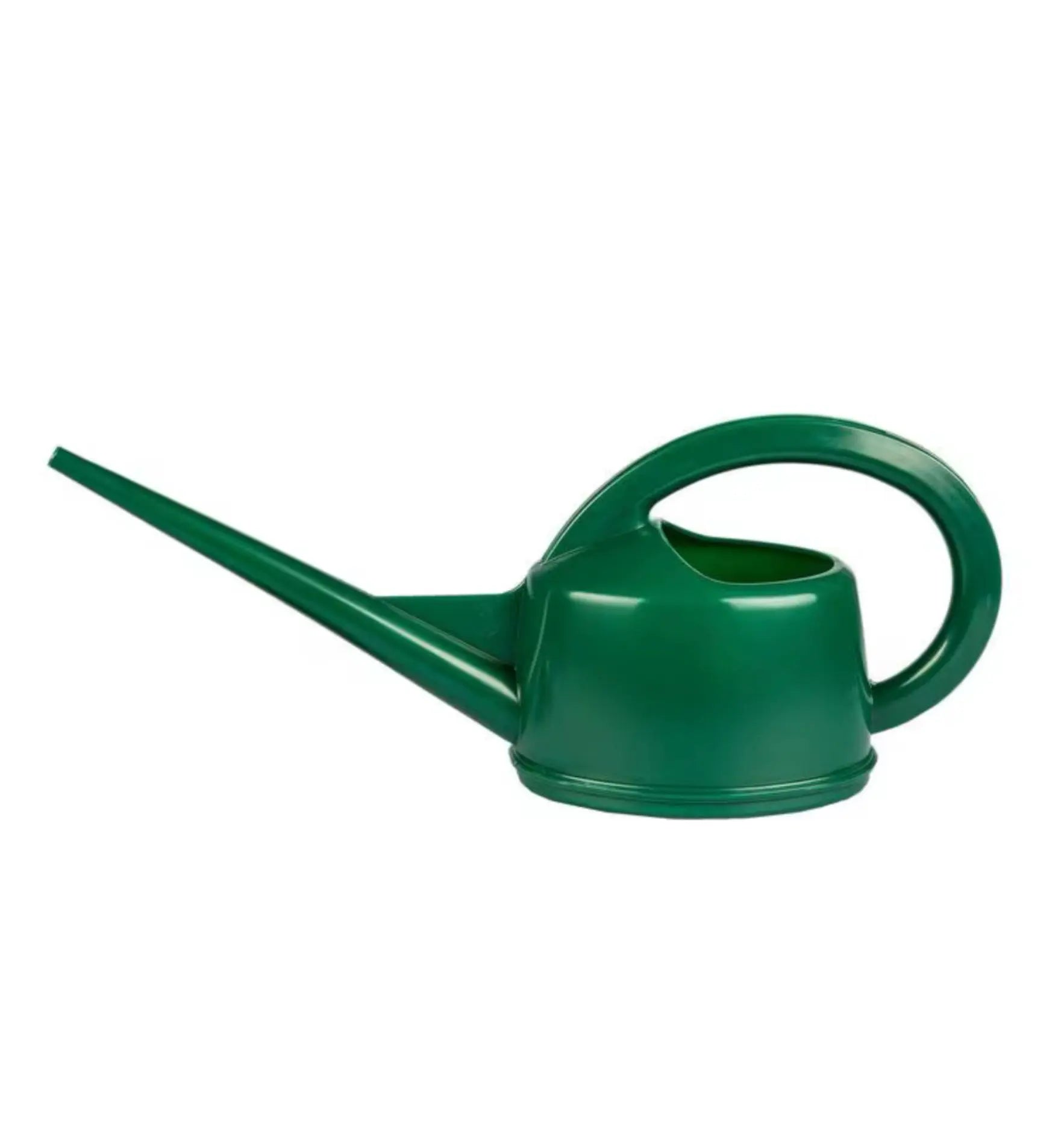 Stöckli Giesskanne aus Metall mit grünem Griff, langlebiges Design, Schweizer Qualität seit 1874, ideal für Garten und Pflanzenpflege