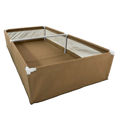 Grassroots Living Soil Fabric Bed, Stoffbeet für lebendige Erde, flexible Pflanztopf aus atmungsaktivem Material, ideal für Garten und Balkon