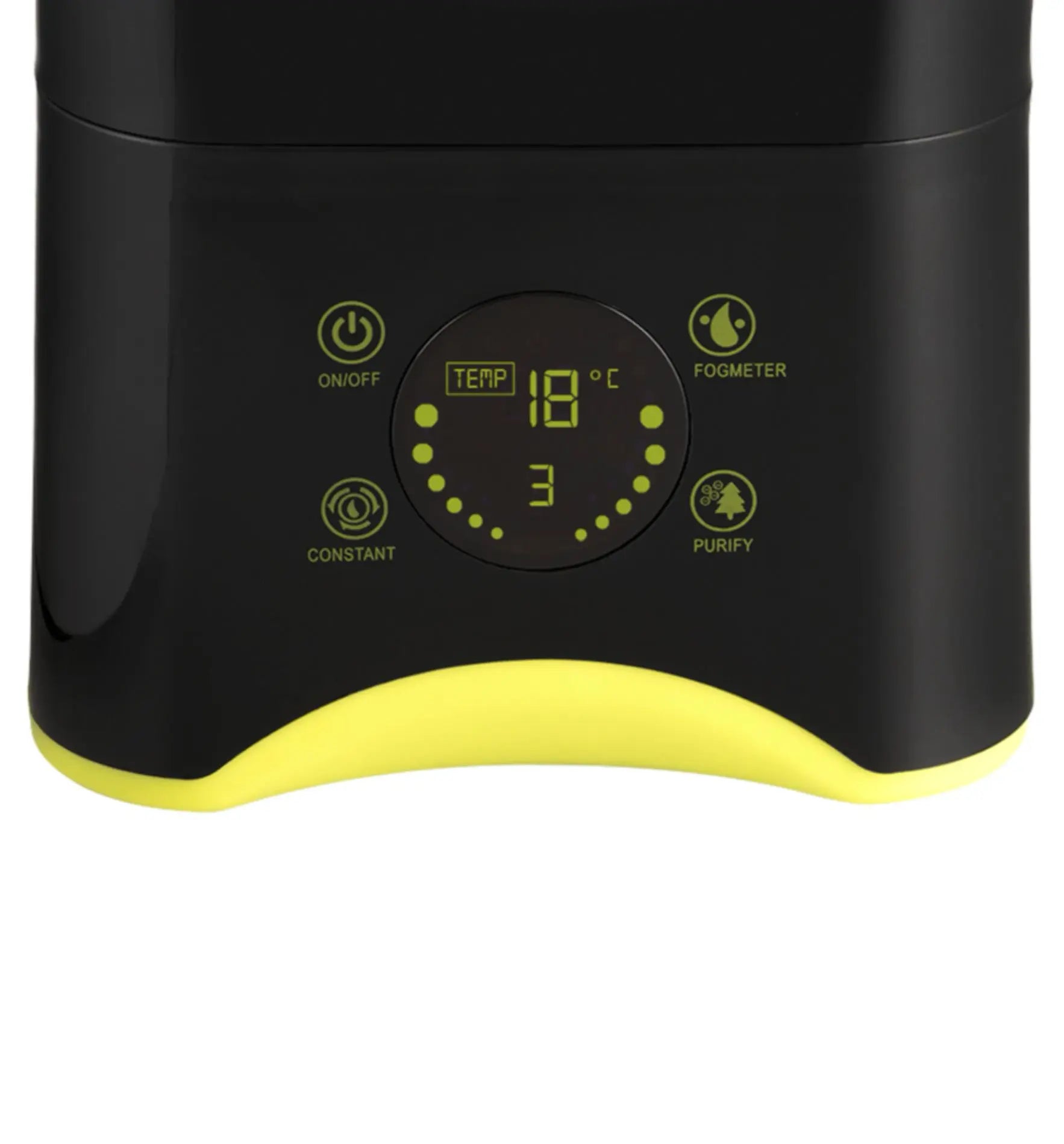 Garden Highpro HumiPro digitaler Luftbefeuchter, modernes Gerät mit Display zur Feuchtigkeitsregulierung in Räumen