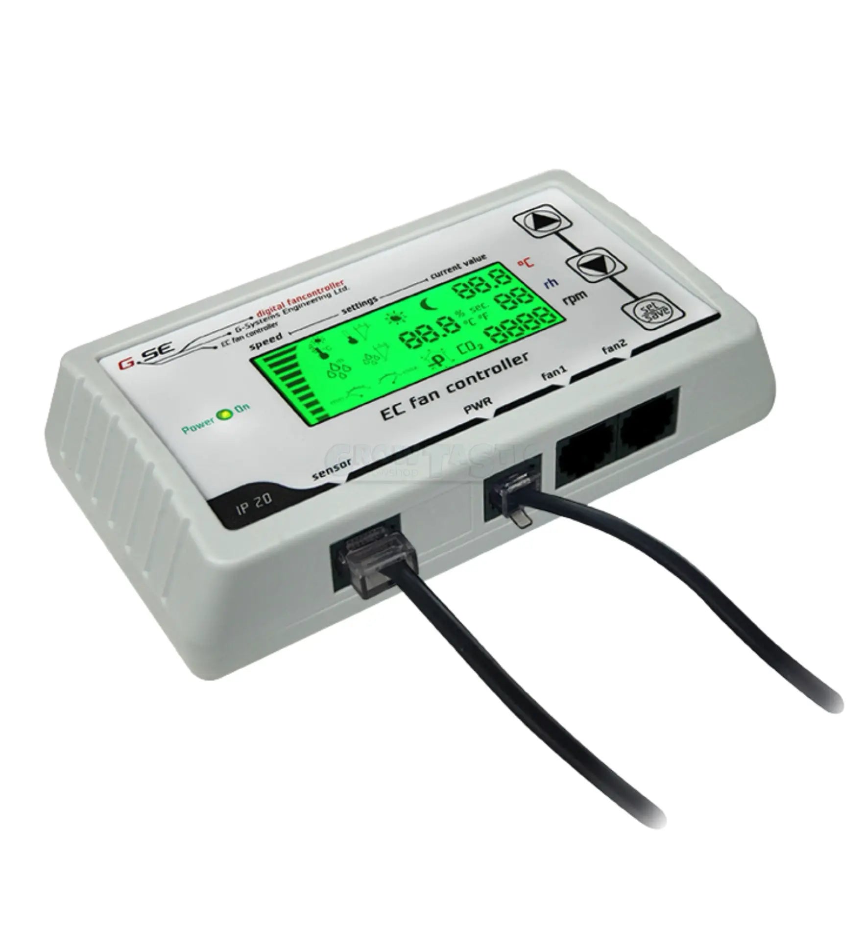 EC Lüftungsregler mit LCD-Display – Klima-Controller 