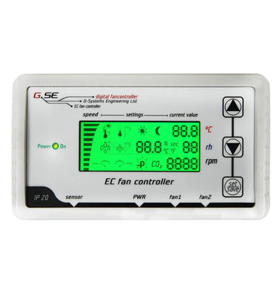 EC Lüftungsregler mit LCD-Display – Klima-Controller für mehrere EC-Ventilatoren