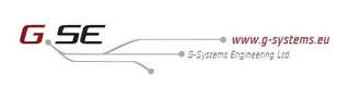 Logo von G-Systems Engineering Ltd mit Website-URL und grafischen Elementen.