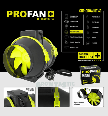 Garden Highpro Komplettset 60 Abluft
