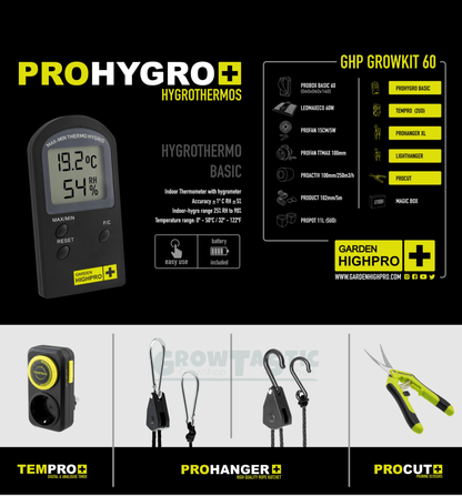 Garden Highpro Komplettset 60 Zubehör