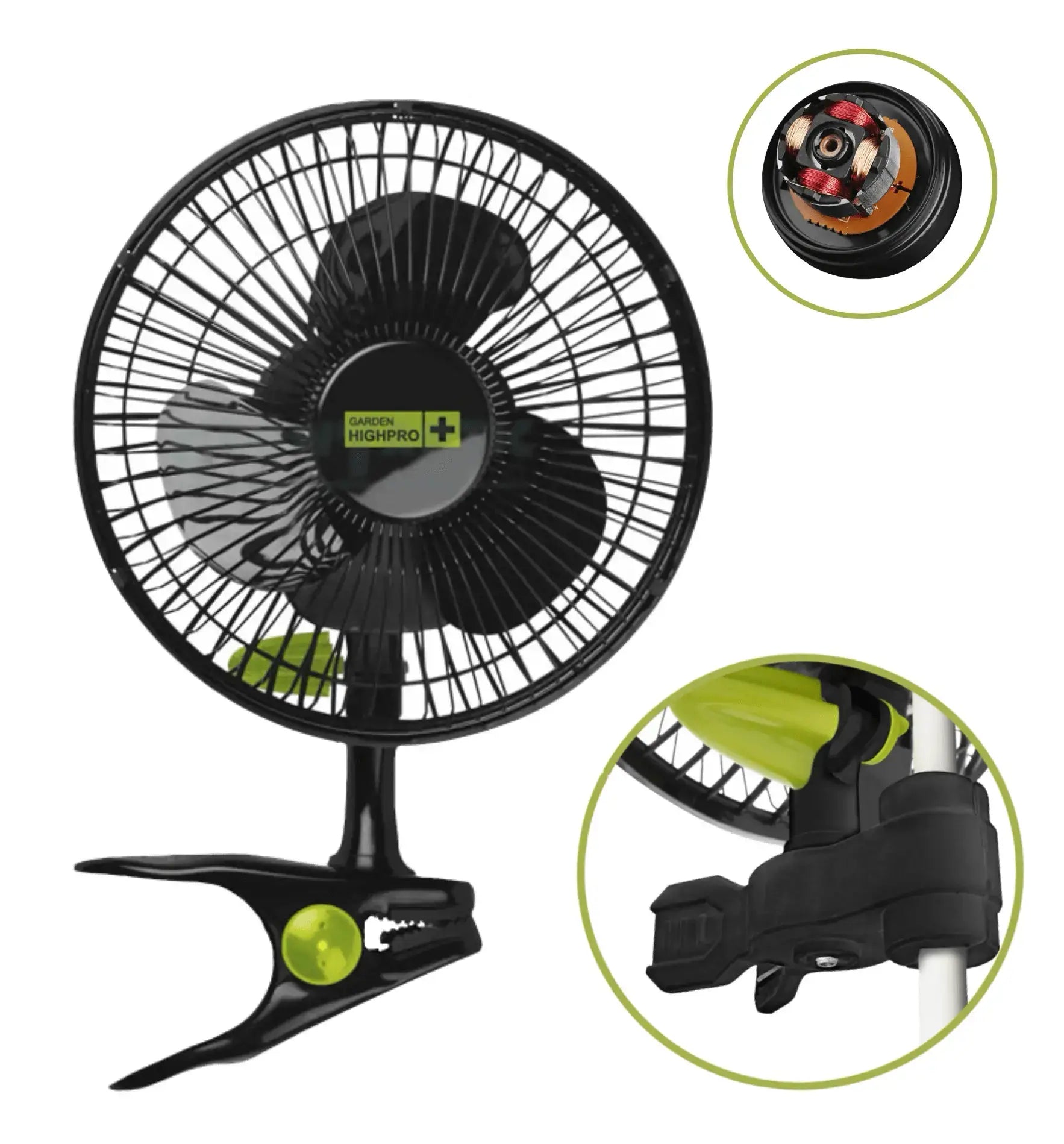 Garden Highpro Profan Professional Clip Fan 12W