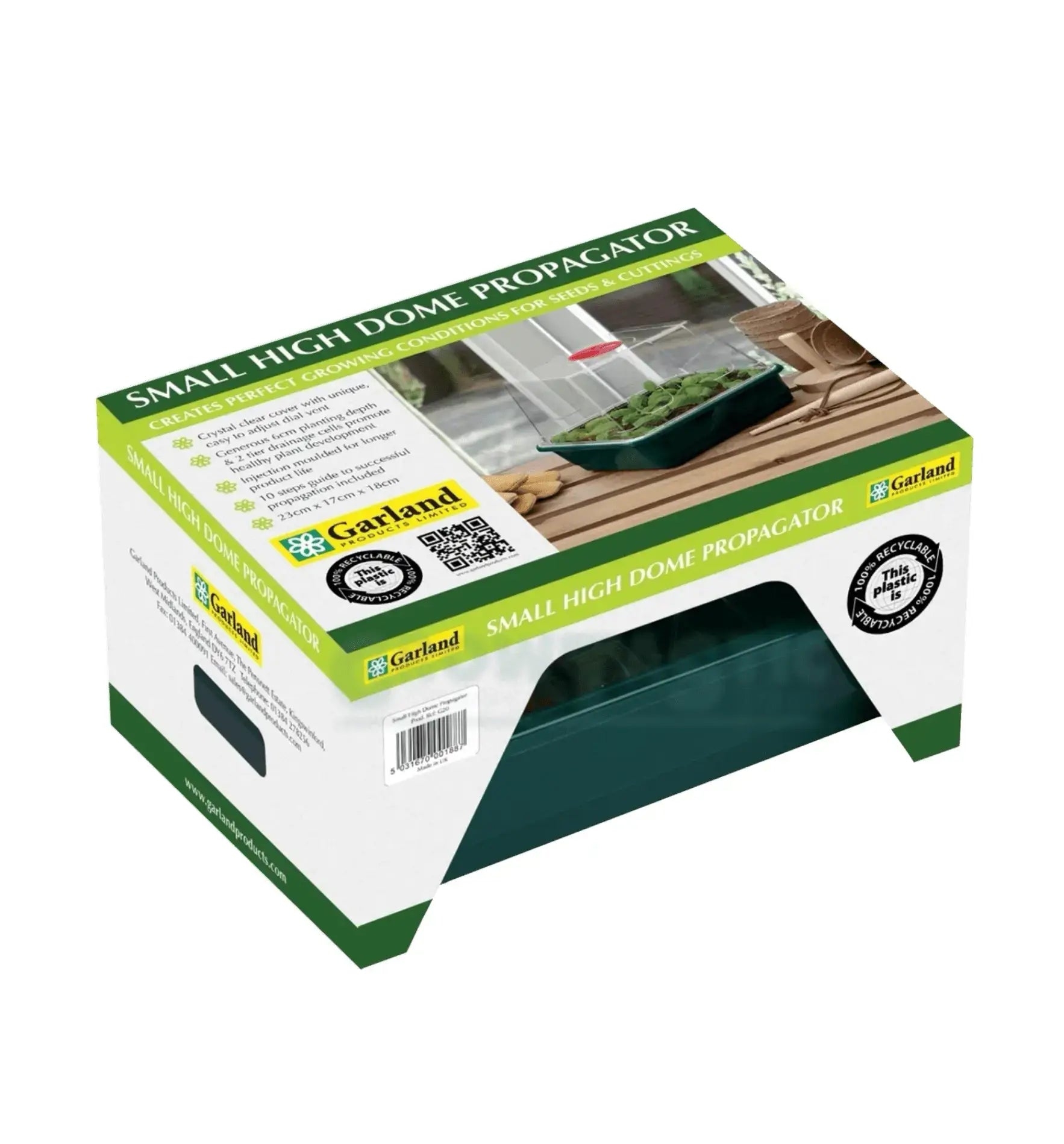Garland High Dome Propagator  S Verpackt