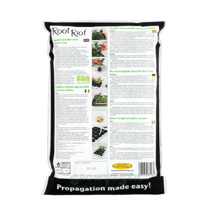 Growth Technology Root Riot Tray Rückseite