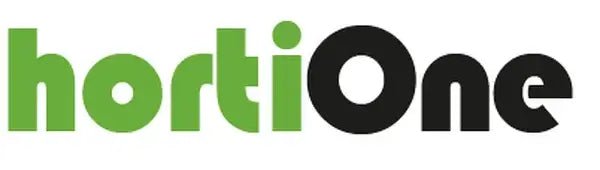 Logo von hortiOne, einer Marke für Files meines Growshops mit Informationen und Logo.