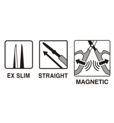 Saboten PT-15 – Extra Slim Straight Magnetic Trimming Scissors