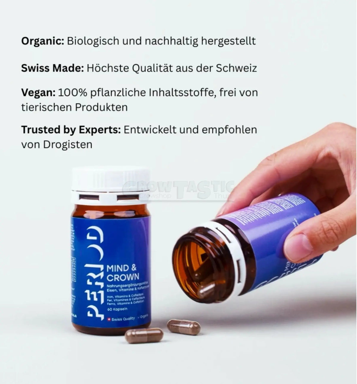 Period MIND & CROWN – Iron supplement with Vitamin C