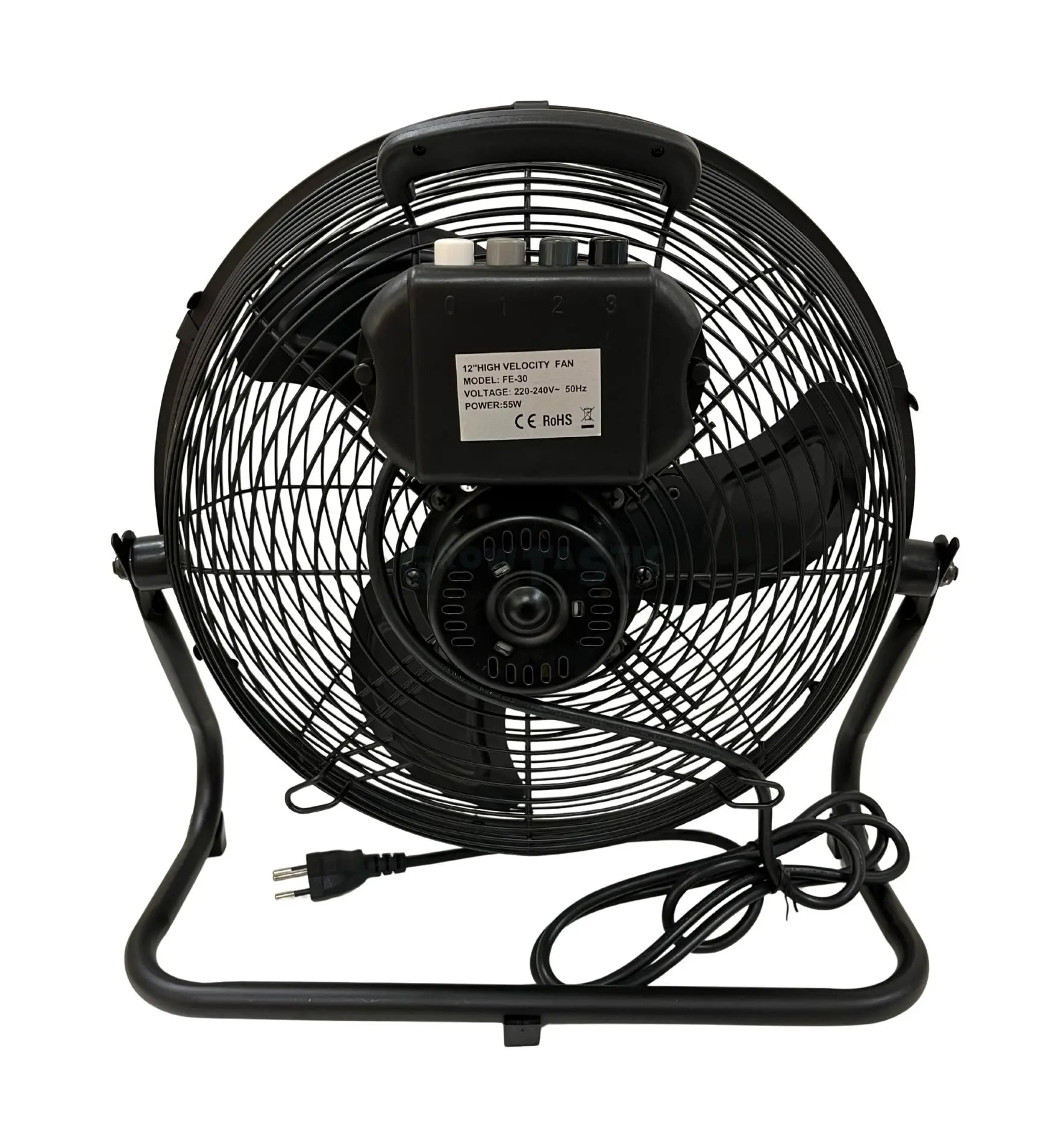 30 cm High Velocity Fan FE-30 – Leistungsstarker Boden- & Wandventilator
