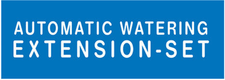Logo für automatisches Bewässerungs-Extension-Set - praktische Gartenpflege für Growshops.