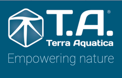 Logo von Terra Aquatica mit dem Slogan 'Empowering nature'