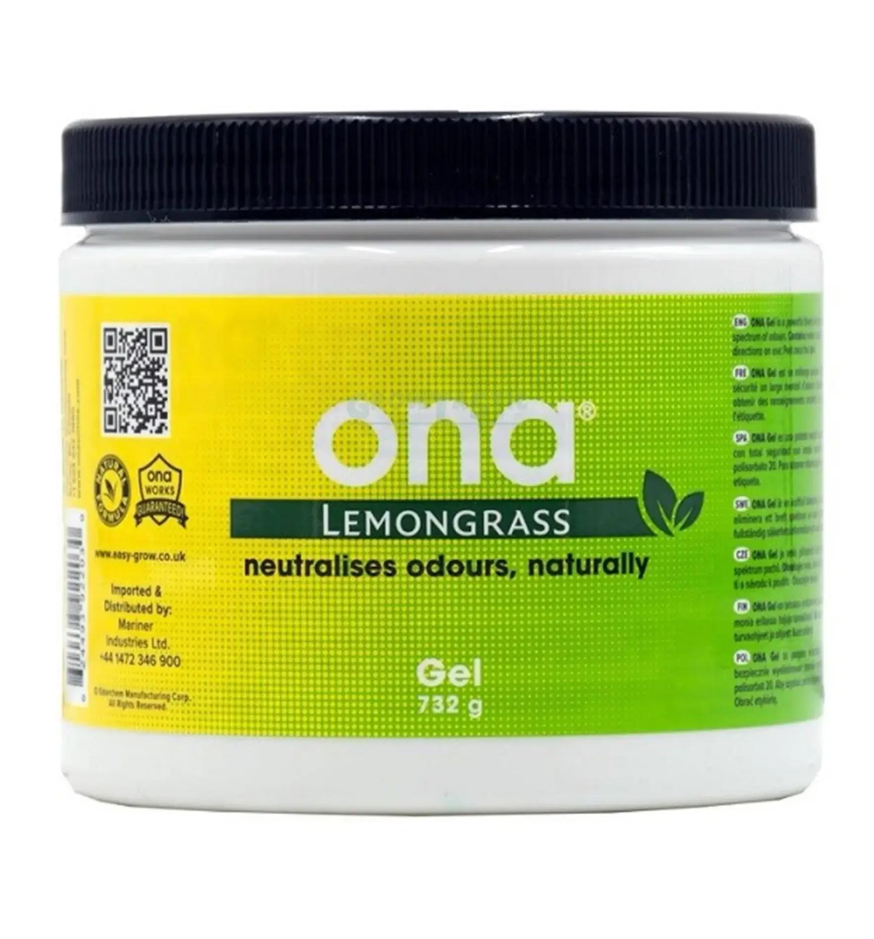 ONA Lemongrass Gel 1 Lioter