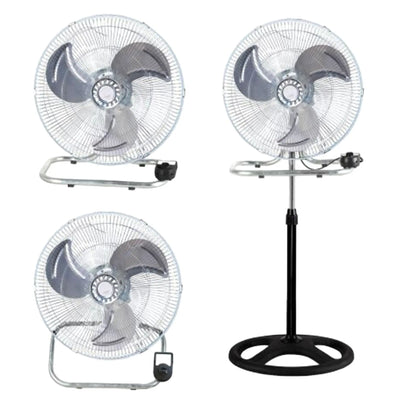 Vanguard Hydroponics 3-in-1 Metallventilator 50 cm – Leistungsstarker Umluftventilator