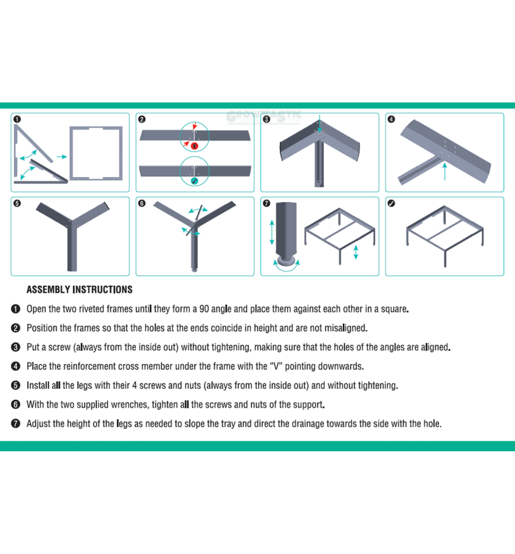 Garland Metall Growing Table