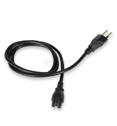 FURBER.power Netzkabel C5–T12 1 m – Schweizer Stromkabel mit Mickey-Mouse-Stecker