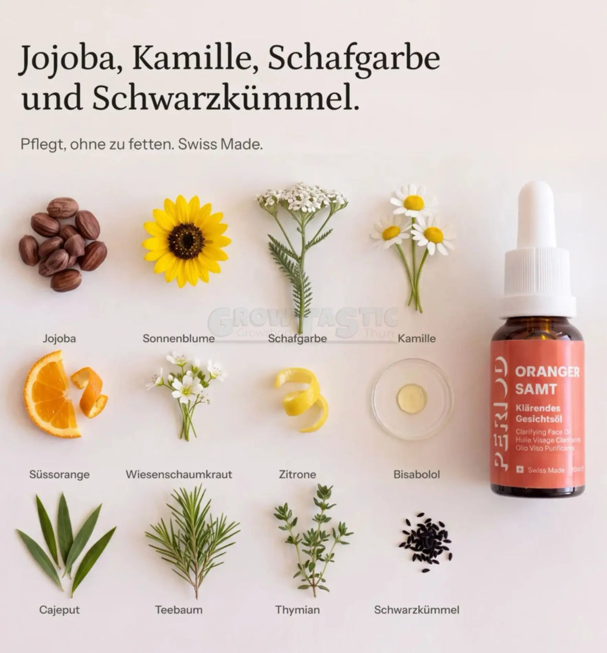Period ORANGE VELVET – Clarifying Organic Face Oil