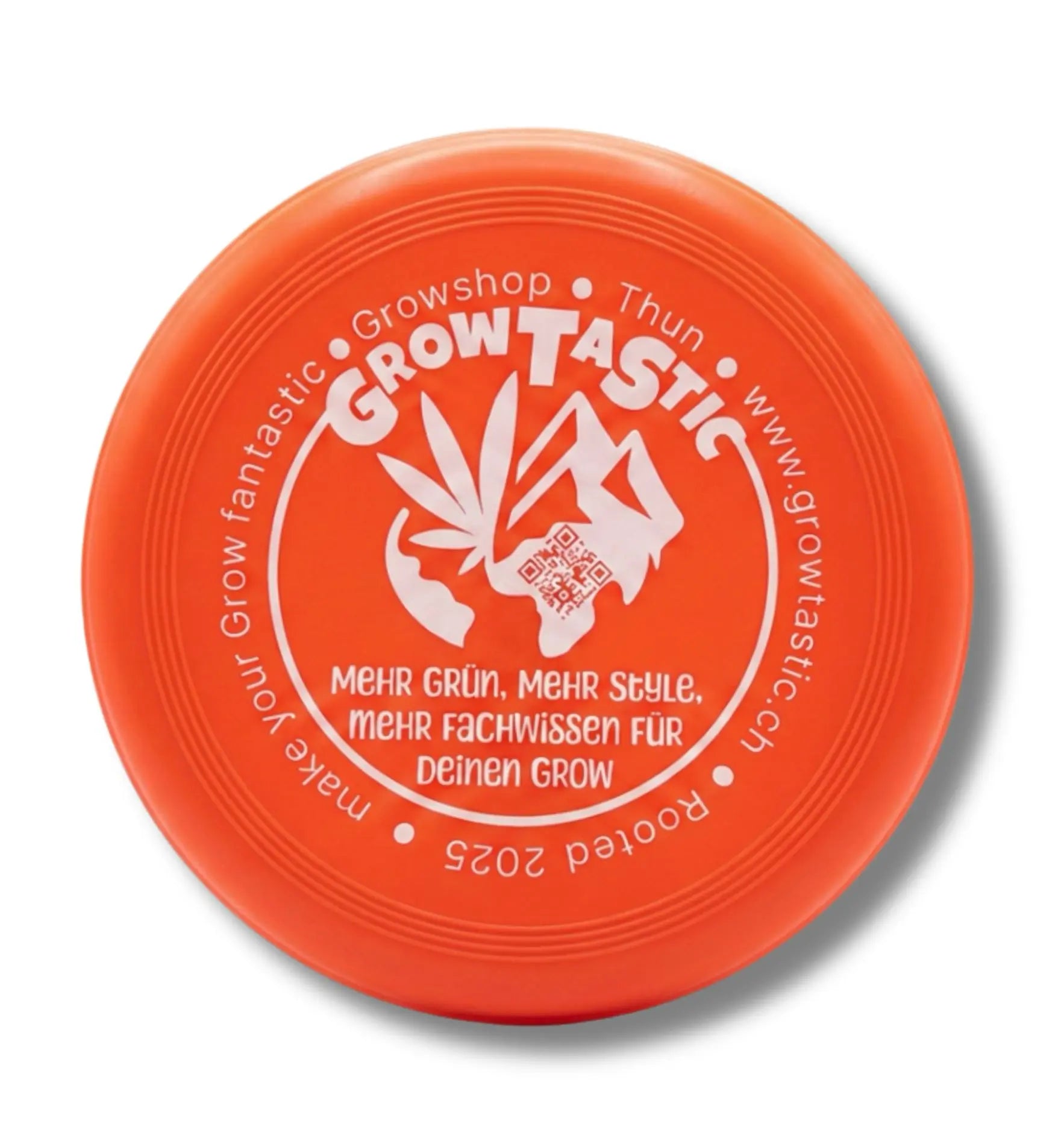 GrowTastic Frisbee Crest – Recycelter Frisbee aus Ocean Bound Kunststoff