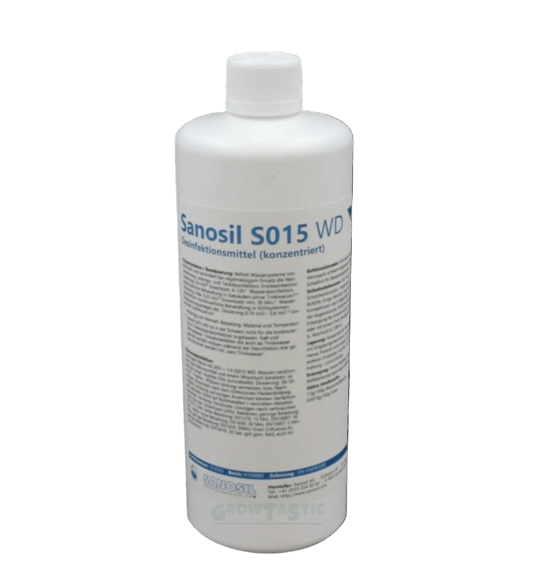 Sanosil S015 WD Flasche