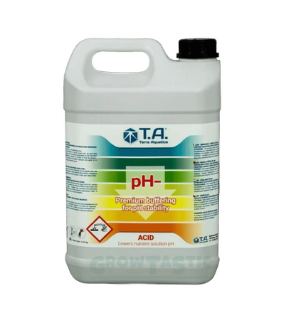 Terra Aquatica 5 Liter pH Minus GHE General Hydroponic