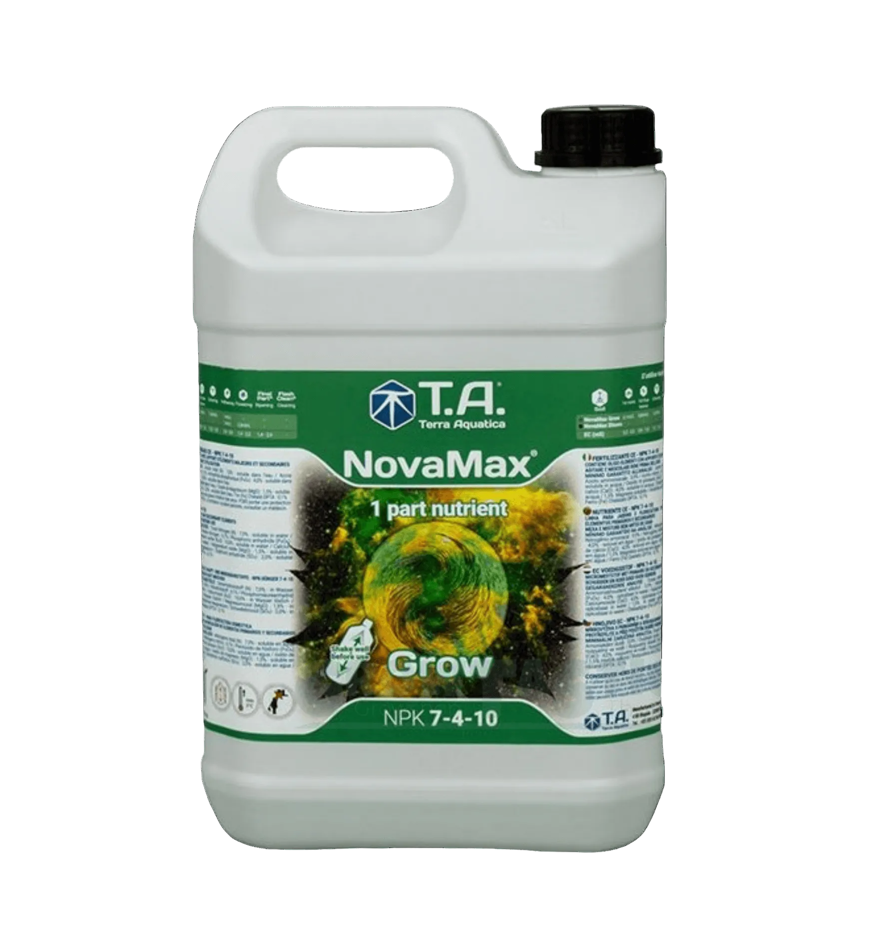 Terra Aquatica NovaMax Grow 5 Liter GHE General Hydroponics